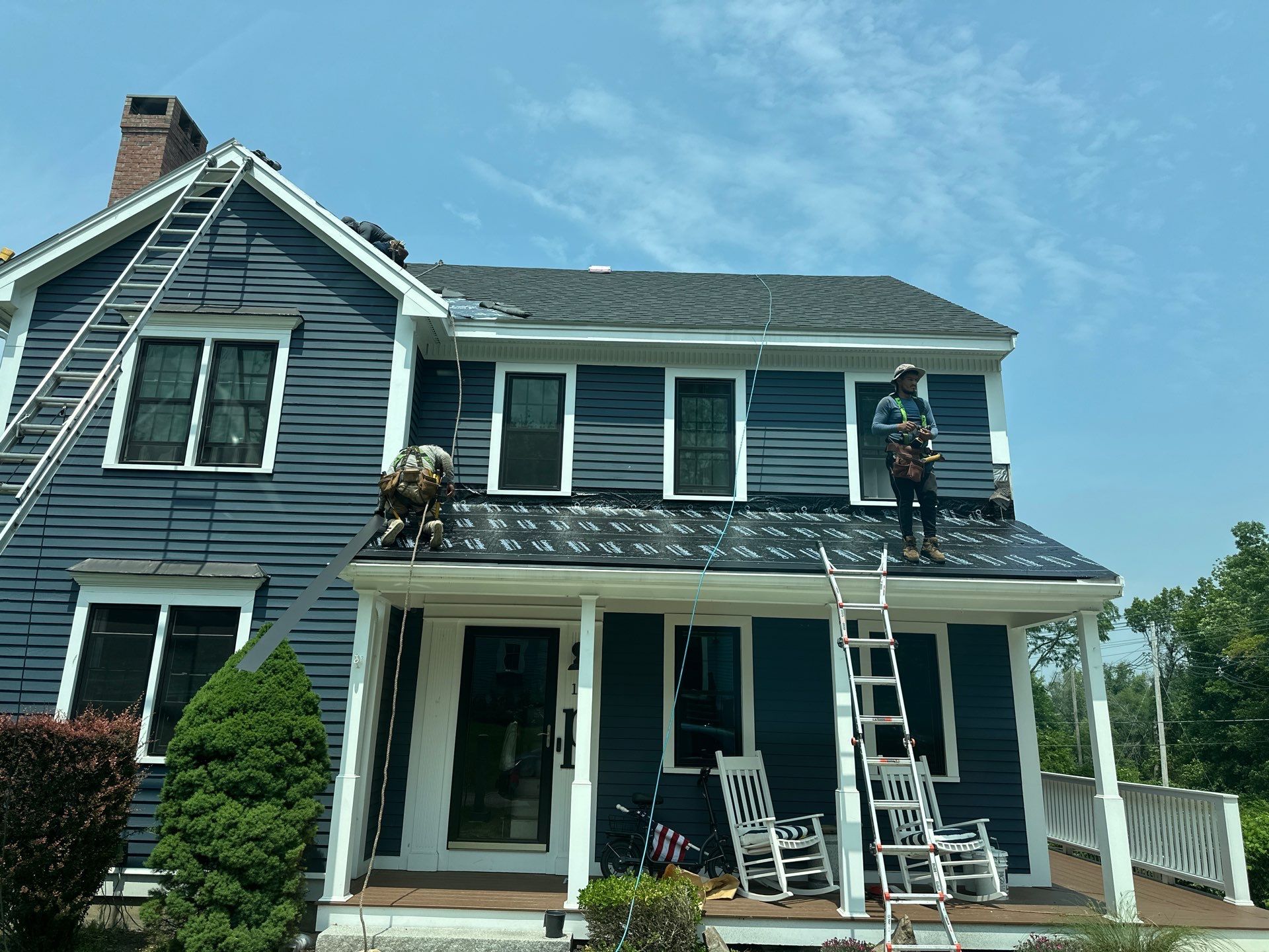 Roof Replacement in Amesbury, MA by Mighty Dog Roofing of Greater Middlesex County