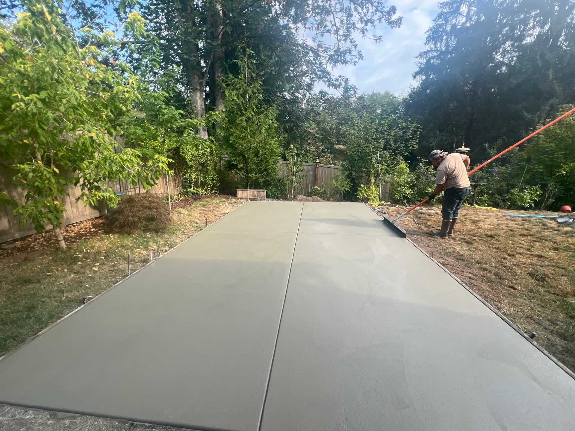 Wayne | Concrete Patio by Jireh Asphalt & Concrete Inc 