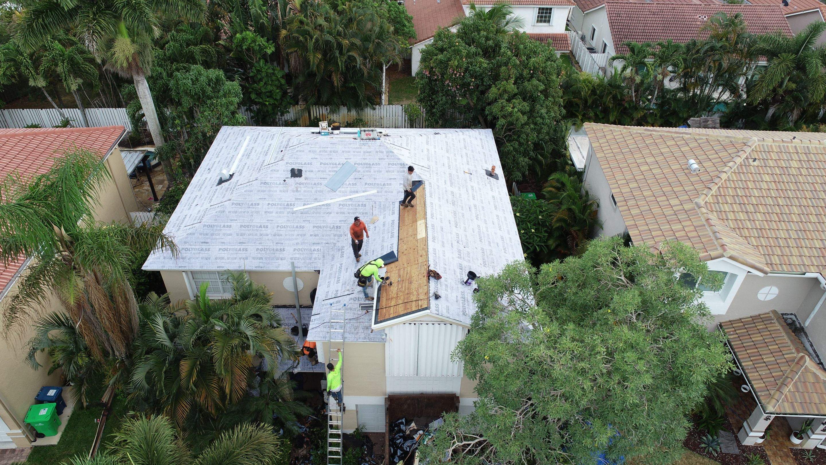 Residential Roofing Installation using Eagle Roof Tile by First Due Roofing