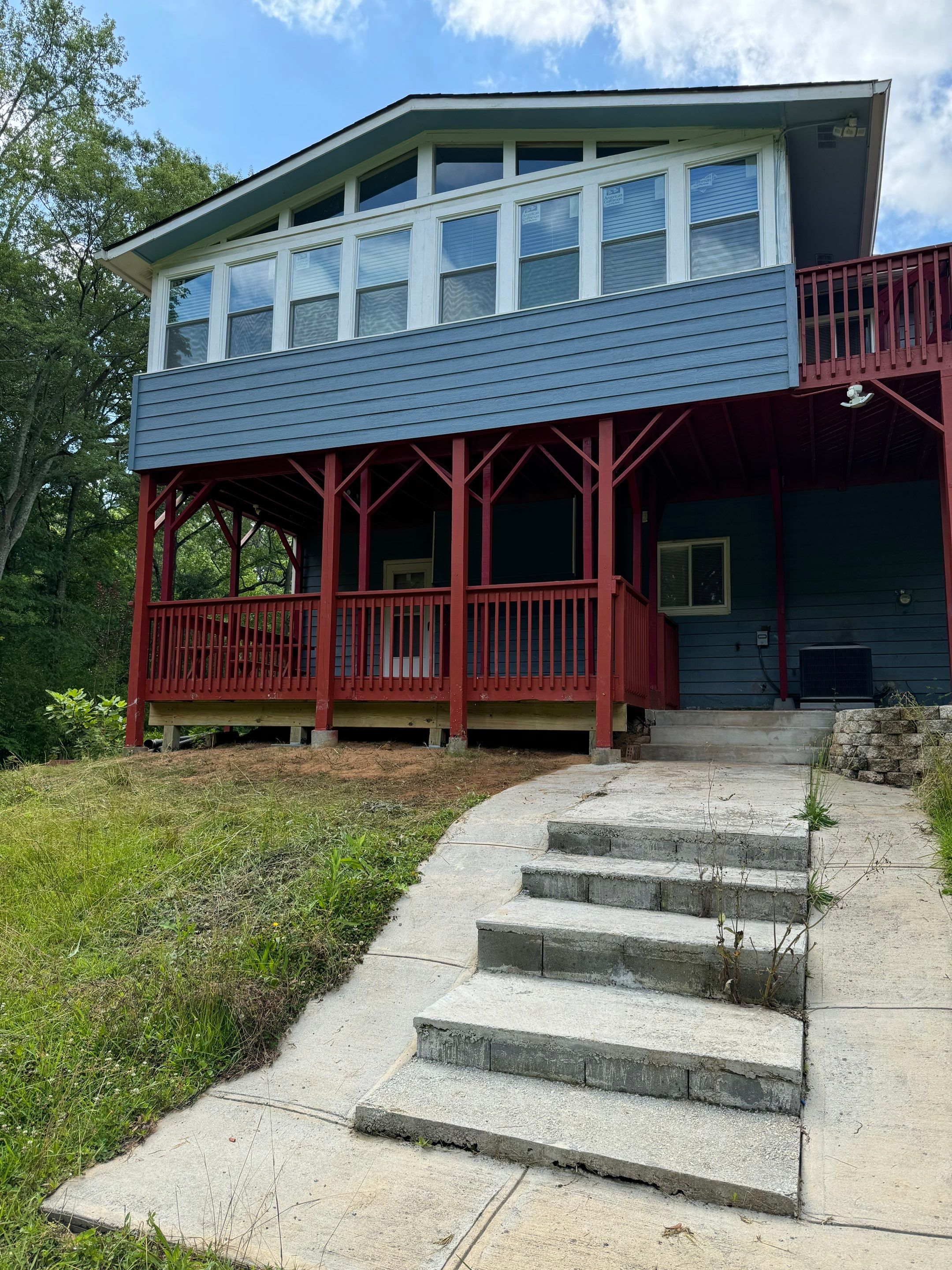 Multi-Level Deck Refinishing and Wood Staining in Duluth by Swift Home Renovations