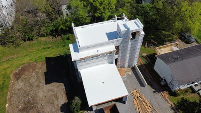 Residential Roofing Installation using TPO