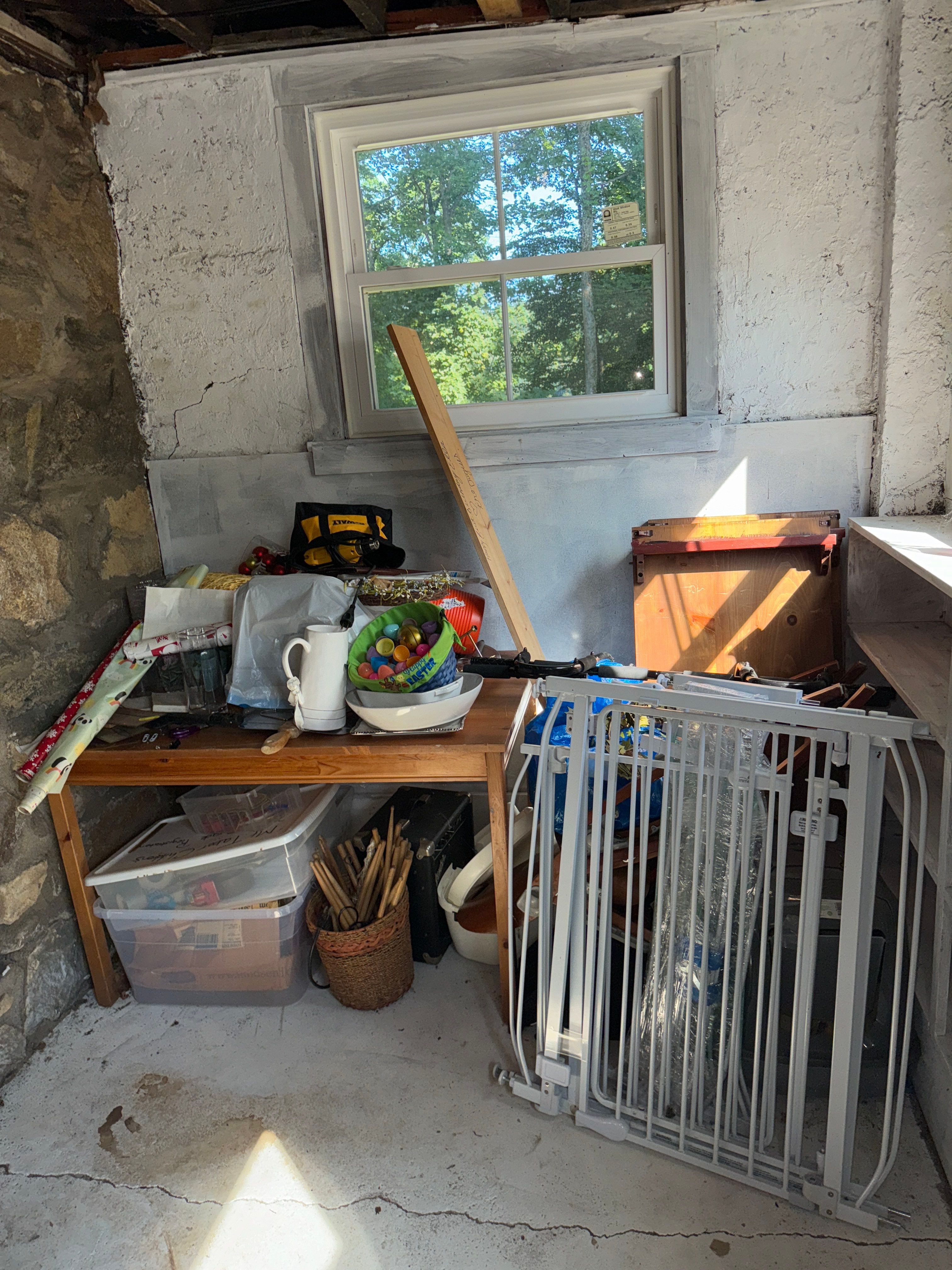 Interior French Drain & Mold Remediation in Mt Tabor NJ by Pure Service Pro, LLC 