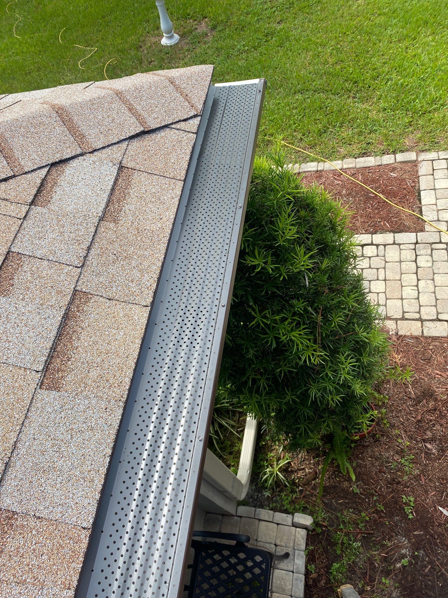 Black K-Style Gutters in Alva FL by Gutter Professors