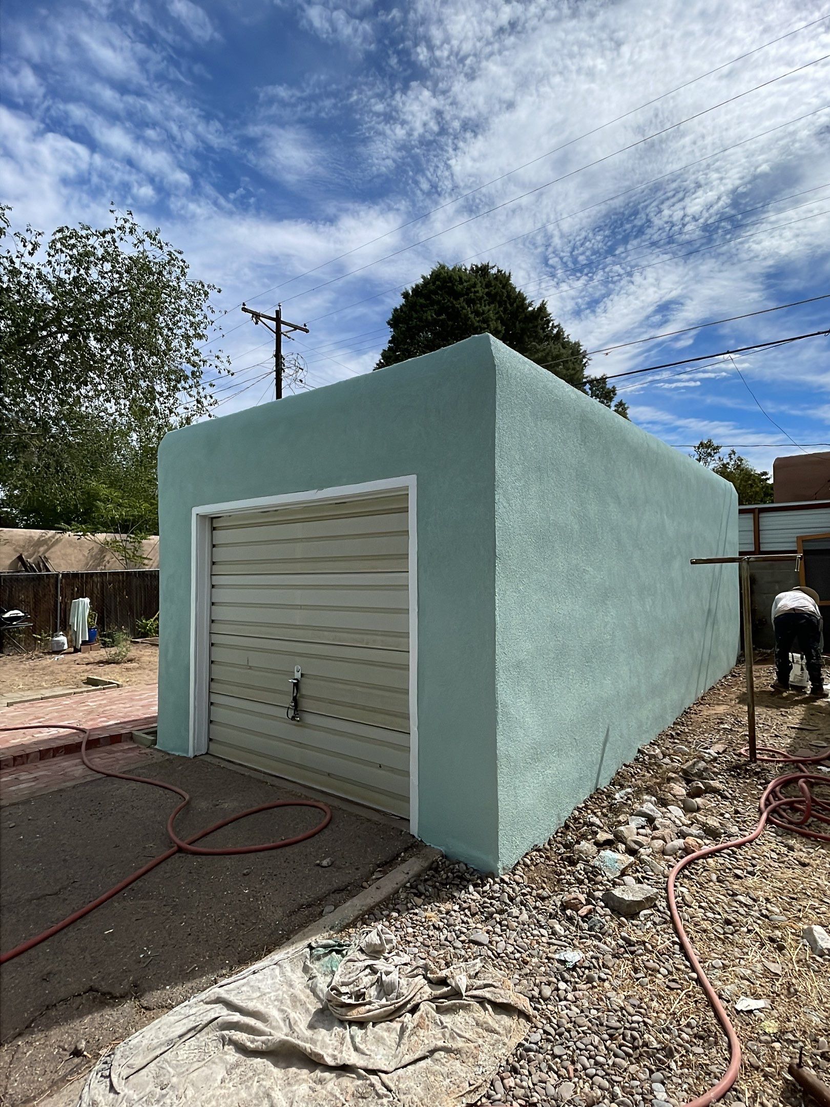 Refreshed Stucco by Rio Grande Building & Storage