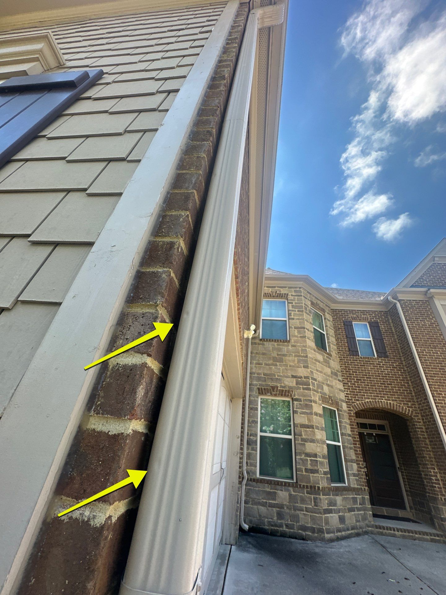 Whitney Landing Gutter System Replacement by Dom Roofing & Restoration