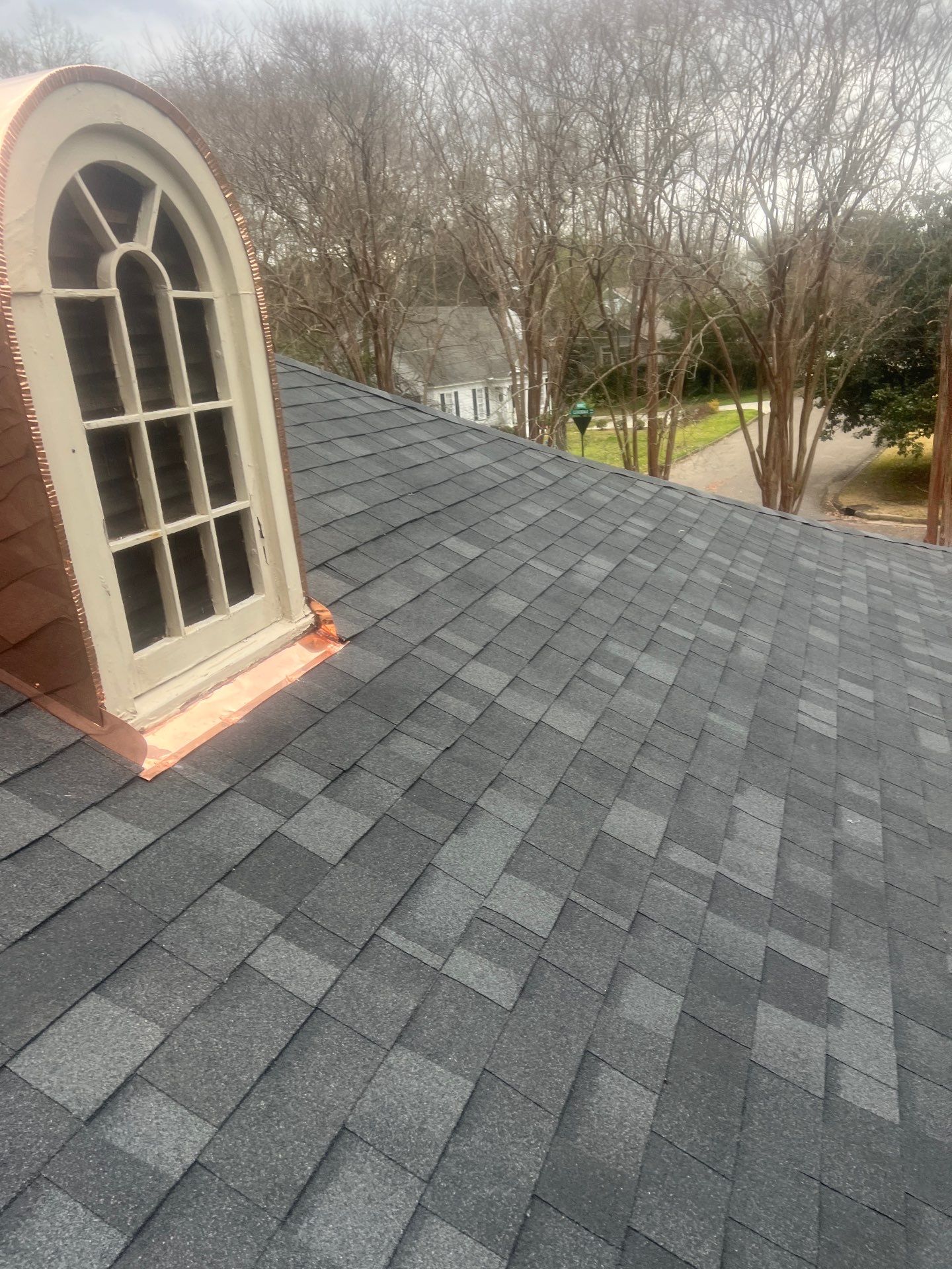 Onyx Black Shingle w/ Copper Upgrades by IAM Roofing LLC