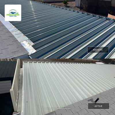 Polar White Exposed Fastener