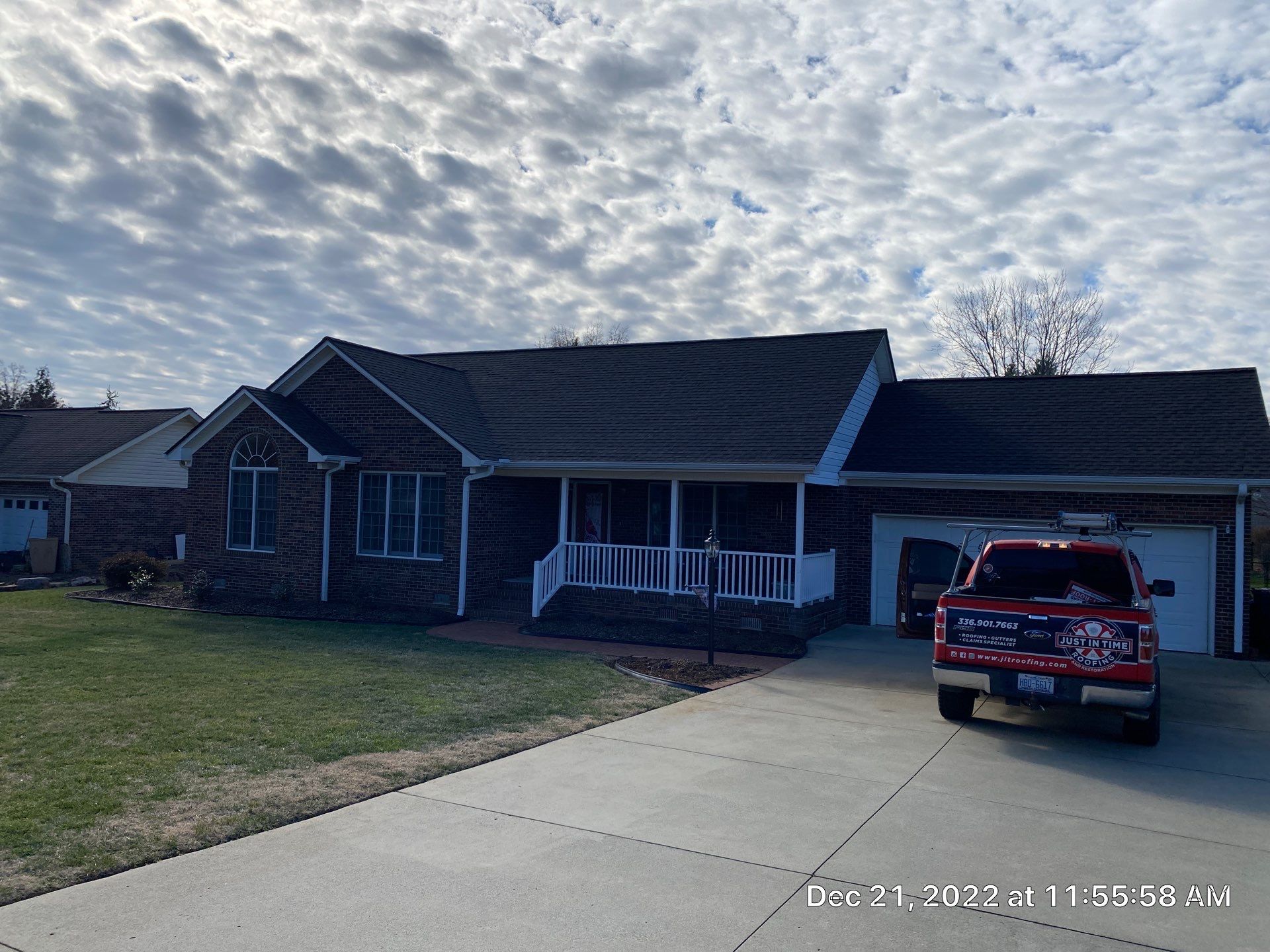 New Roof in Graham by Just In Time Roofing and Restoration