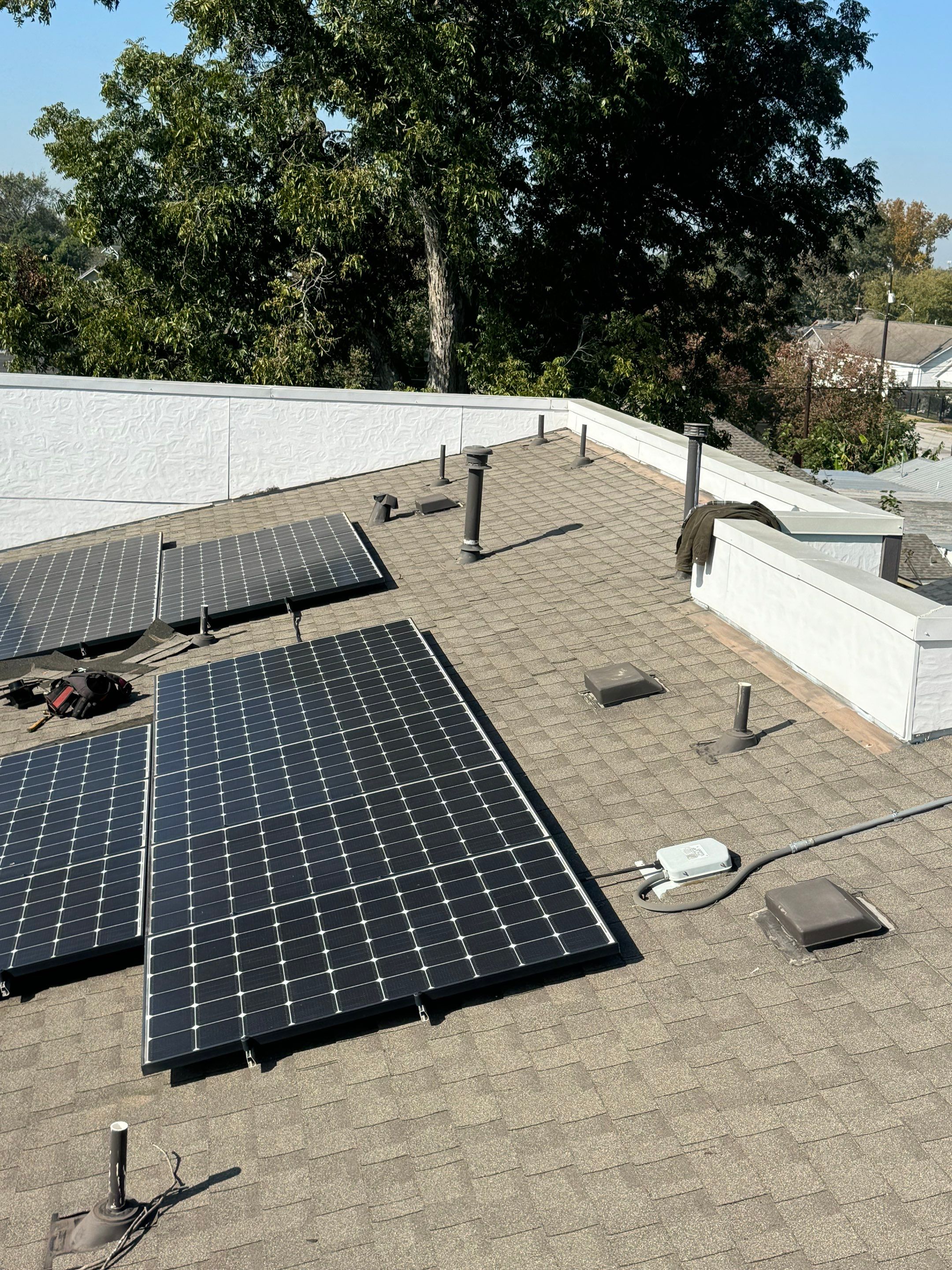 Project in Houston, TX by Associates Roofing Unlimited 