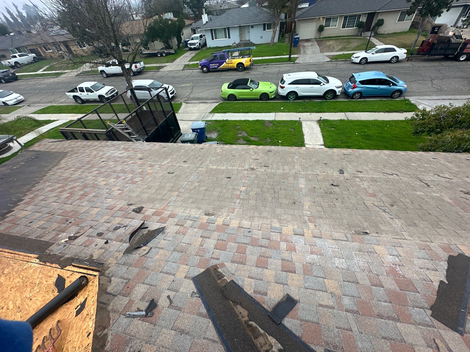 Roof Replacement With Solar Panel Removal/Reinstall, Attic Insulation & Mini Split by Grandmark Service Company