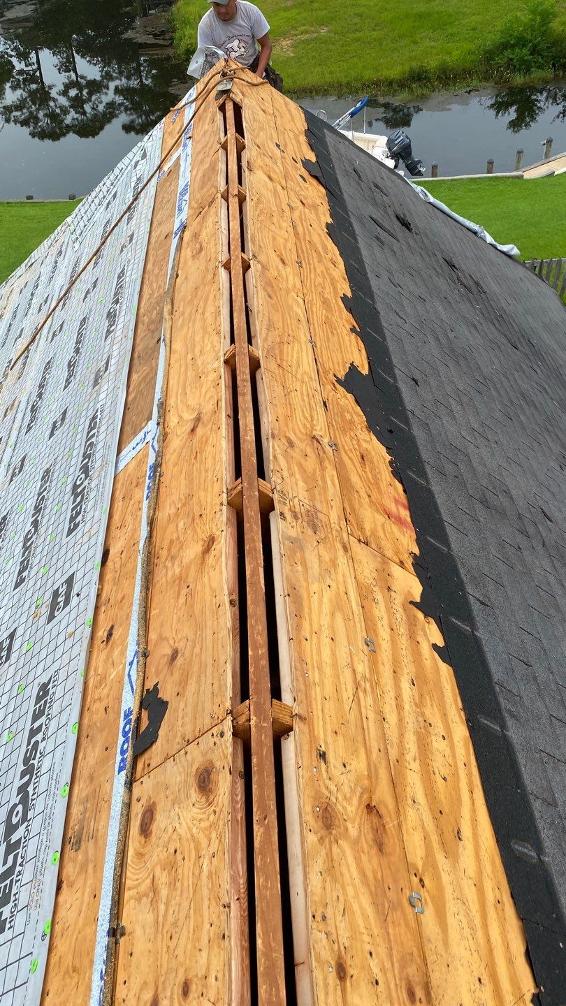 Residential Roofing Repair using Roof Replacement by American Roofing & Construction LLC