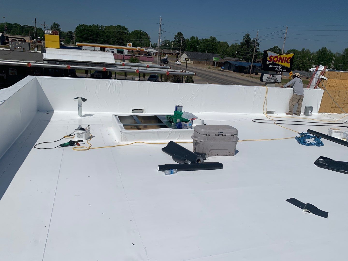 Chicken Express, Nashville by Hostetler Roofing