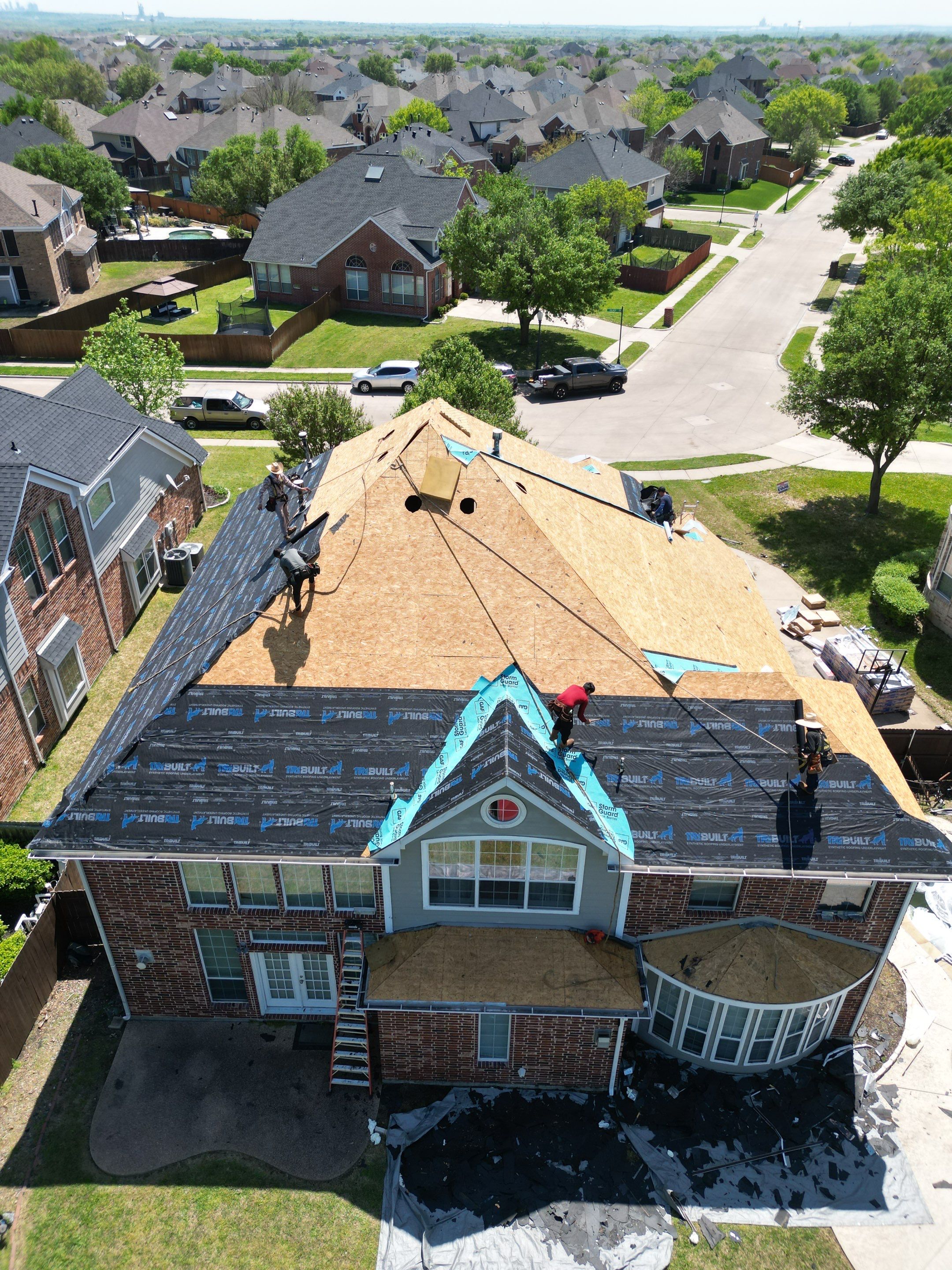 Project in Mansfield by Rhino Roofing and General Contracting, LLC