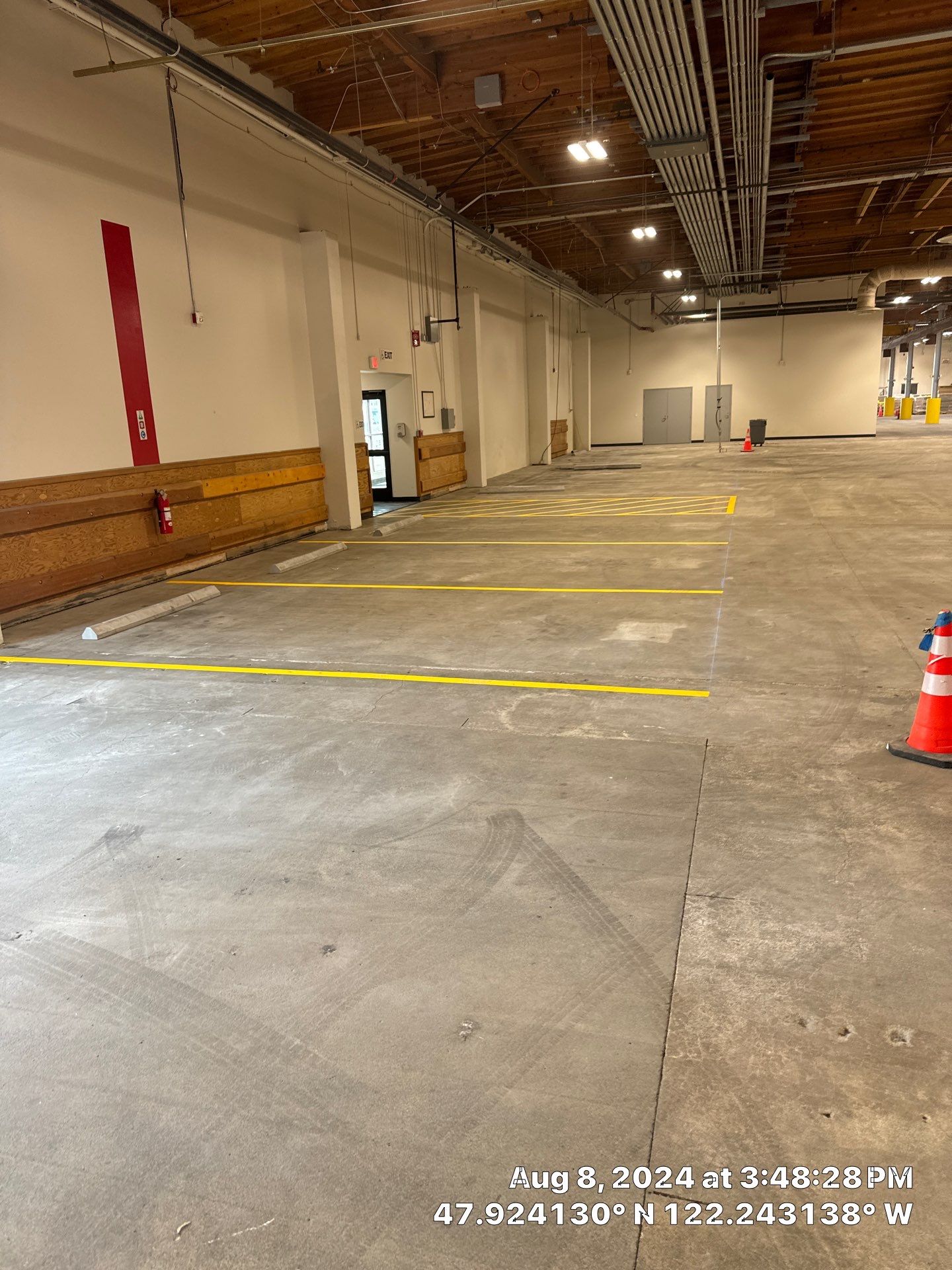 USPS Asphalt Patch Repair, Indoor Parking Lot Sandblast, Outdoor Parking Lot Sealcoating & Indoor/Outdoor Parking Lot Striping  by Jireh Asphalt & Concrete Inc 