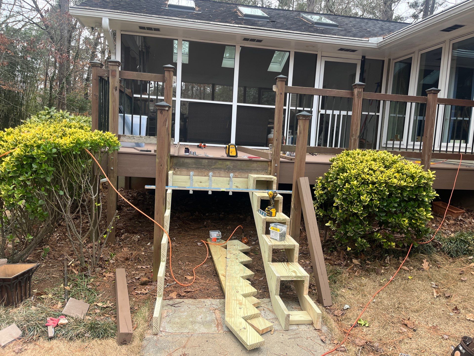 Deck Resurface using Deckorators Summit Series Decking by Nelson Exteriors