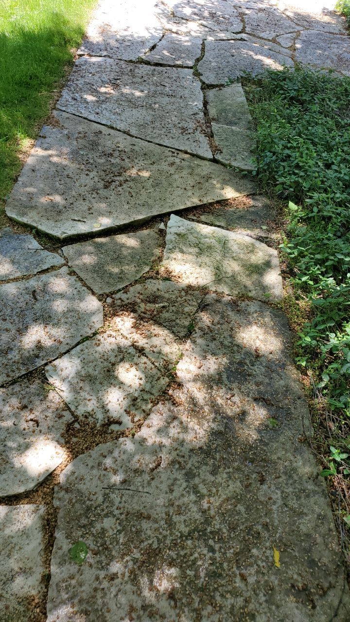 Exterior Stone and Concrete Surface Cleaning by Northern Power Washing LLC.