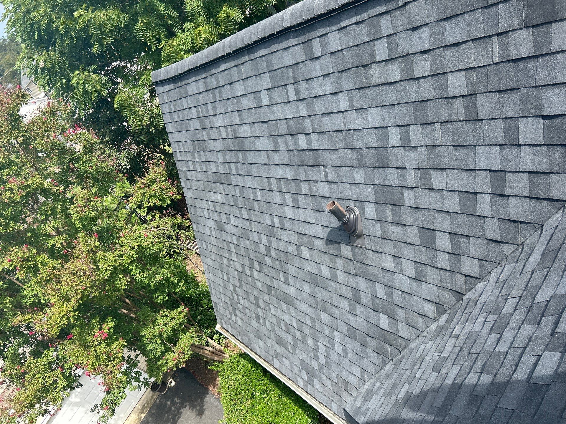 Arlington: Roof Replacement with CertainTeed Landmark Pro Designer Shingles in Max Def Moire Black by RM Banning, Inc.