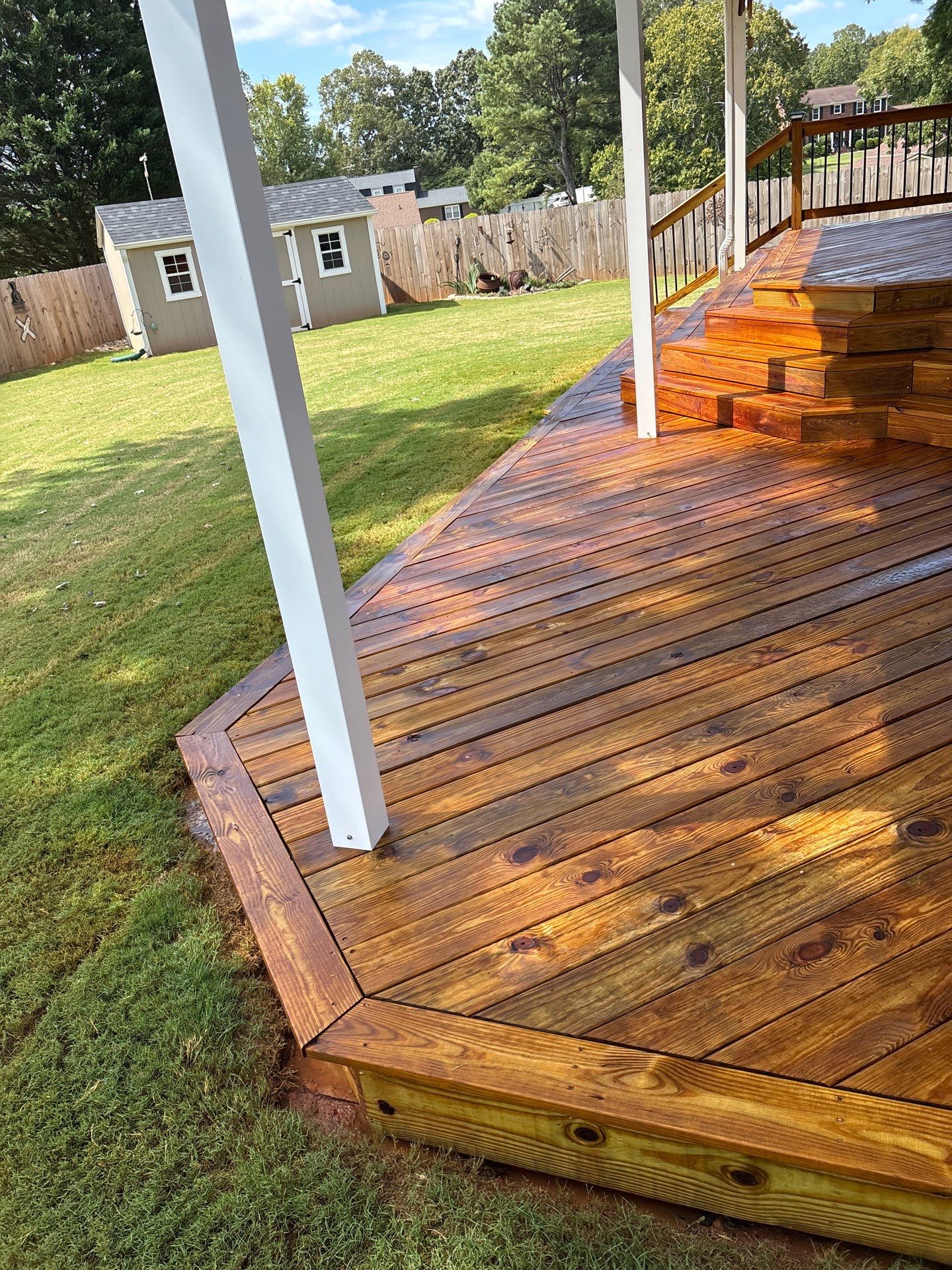 Wood Deck using Wood Sealant by DuraSeal
