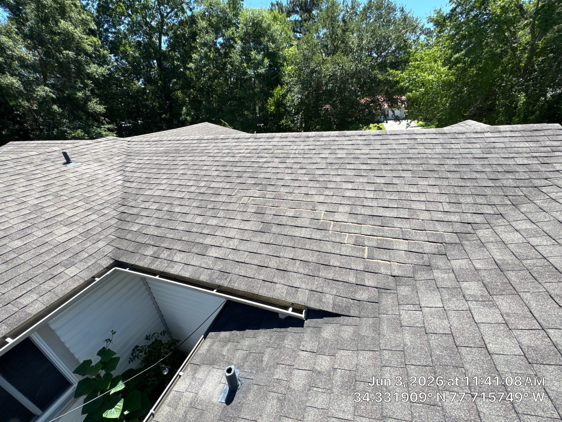 Comprehensive Roof Damage Inspection and Assessment in Hampstead by North Carolina Roofs
