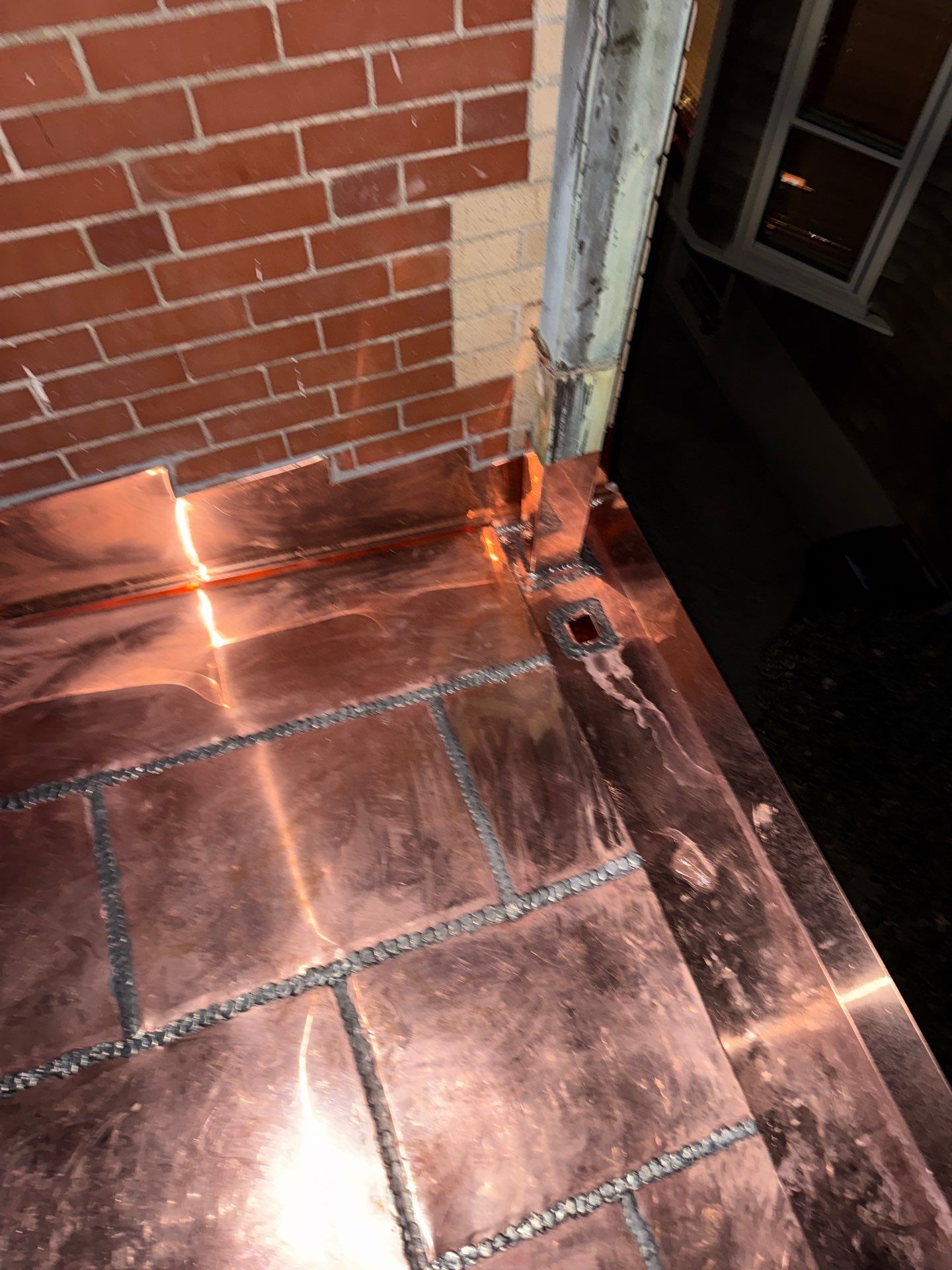 Flat Seam Copper Roof - Newport Residence  by Rinaldi Roofing 