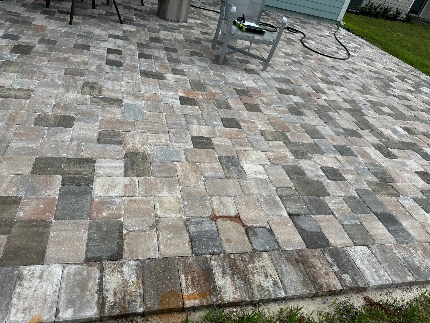 Pavers using Concrete Sealant, TopSeal, and PolySand by DuraSeal
