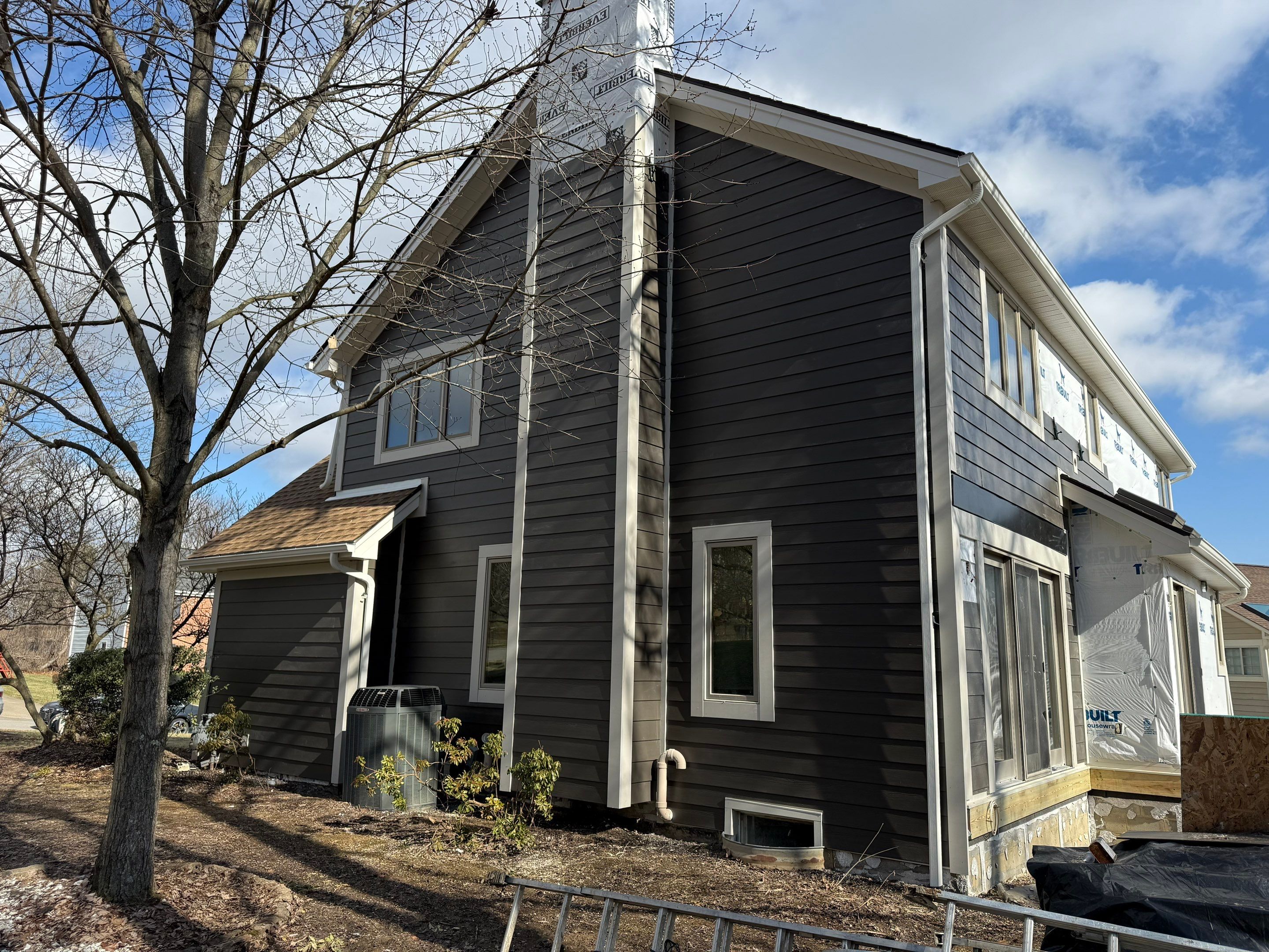 Full exterior remodel by Cousins Roofing Siding & Decks
