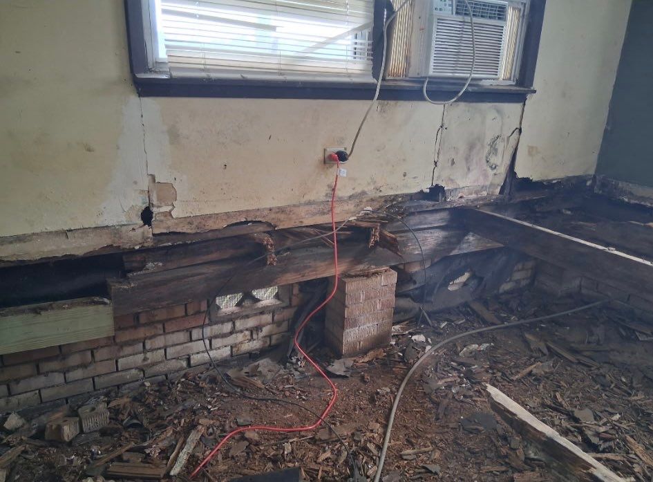 Replace Home floor and foundation rotted out - Crocket Texas by Harden Enterprise Services LLC