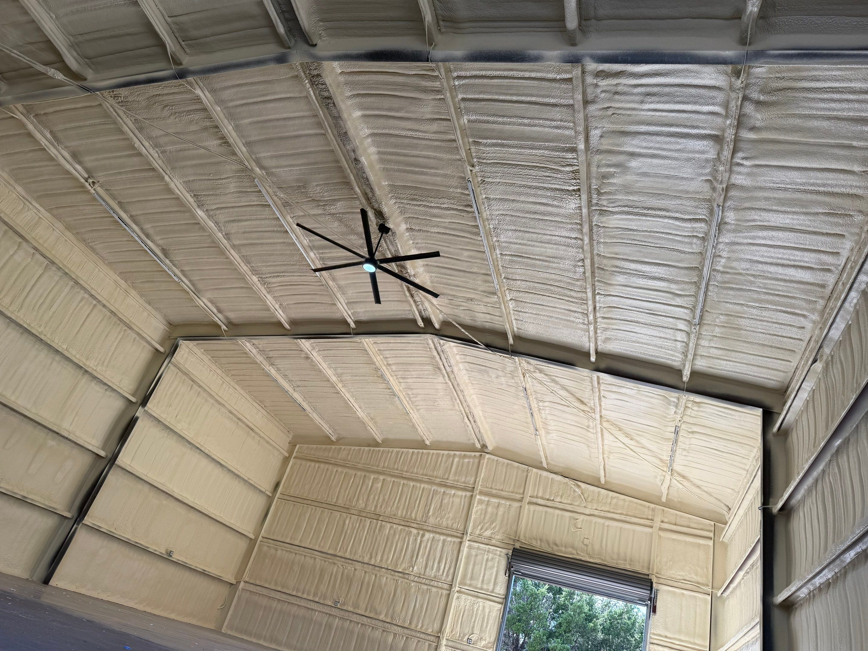 2" close cell metal shop by Apex Insulation Solutions