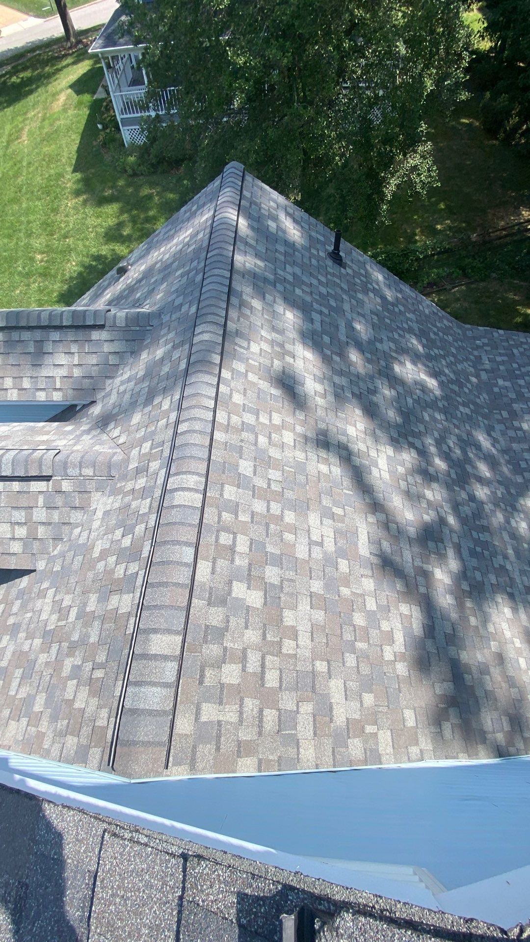 Burke: Residential Roof Replacement with CertainTeed Landmark Pro Designer Shingles in Max Def Driftwood by RM Banning, Inc.