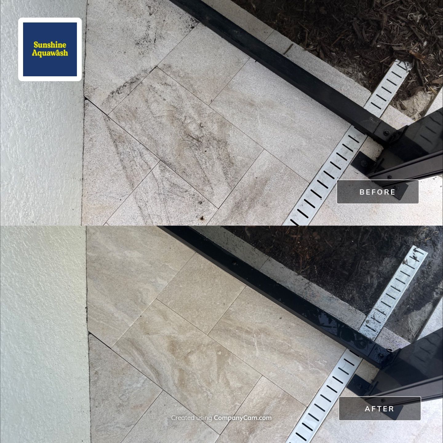 Paver Pool Deck Cleaning in Esplanade at Artisan Lakes – Palmetto, FL by Sunshine AquaWash