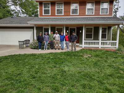 James Hardie Siding Replacement and Gutter Installation in Fort Calhoun