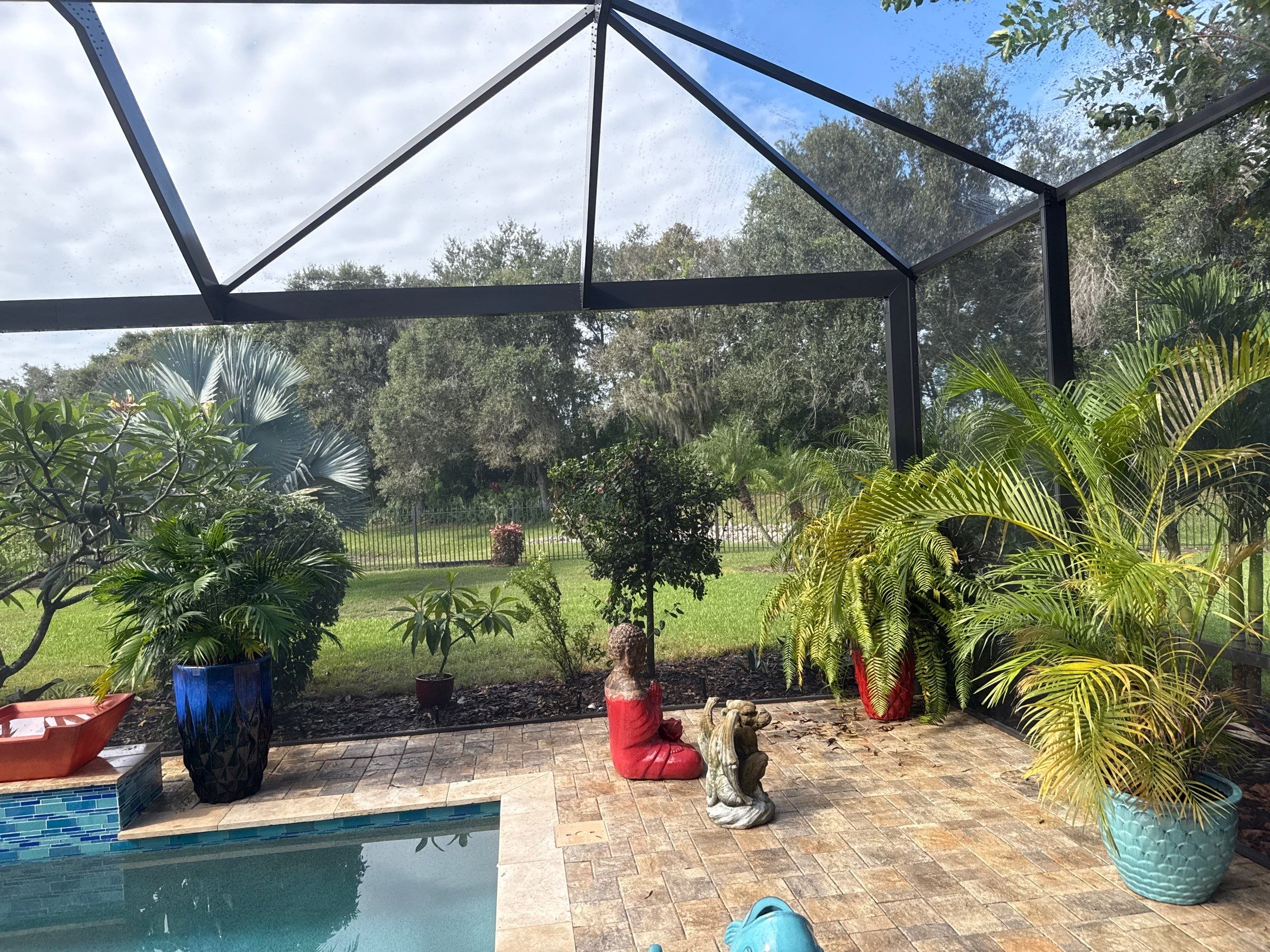 Pool Cage Cleaning | Rye Wilderness, Bradenton FL by Sunshine AquaWash