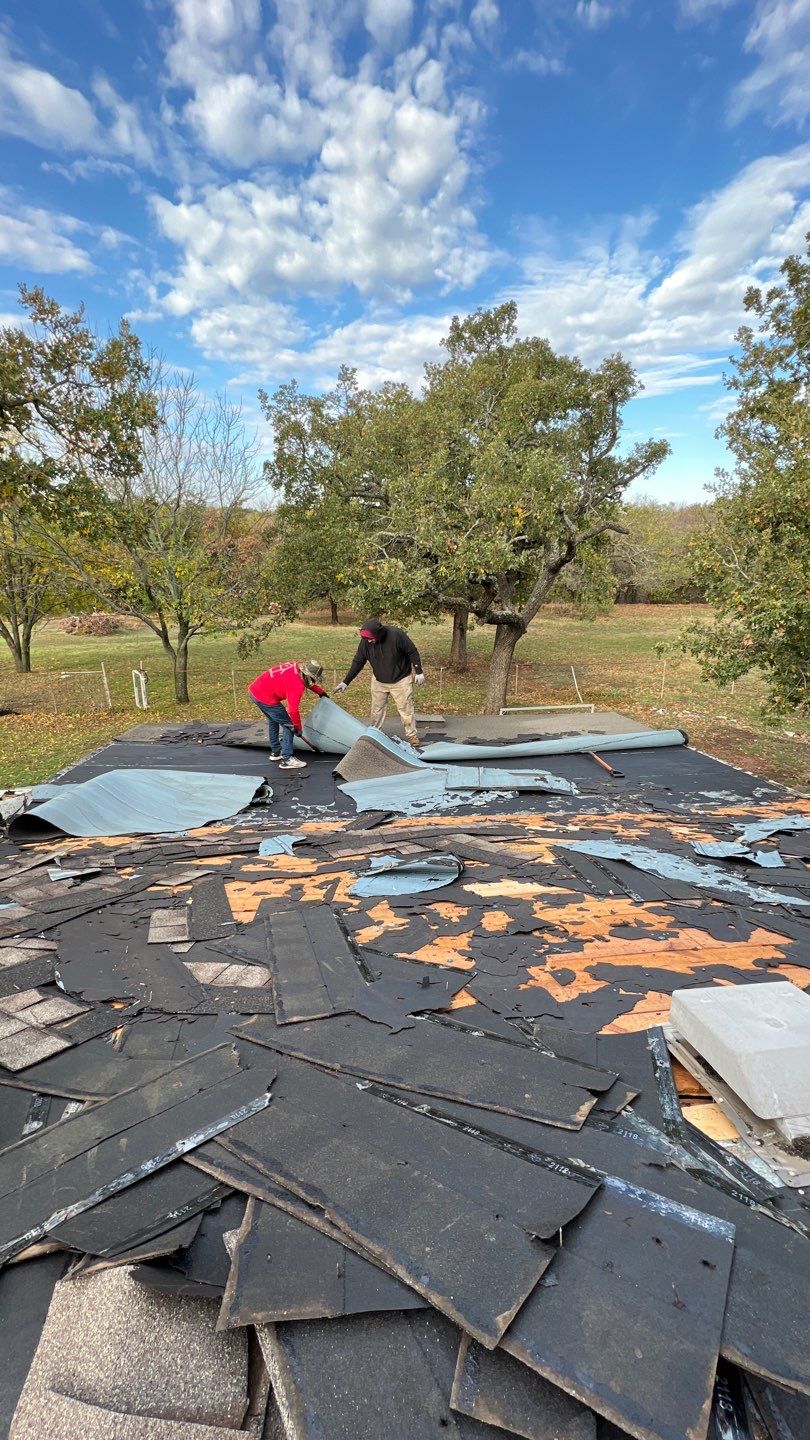 Residential Roofing Installation using GAF Natural Shadow  by A & H Roofing and Contracting