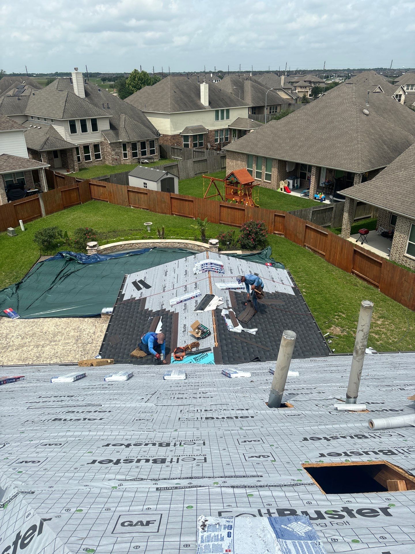 Roof Replacement in Rosenberg TX by Roof Repair Company