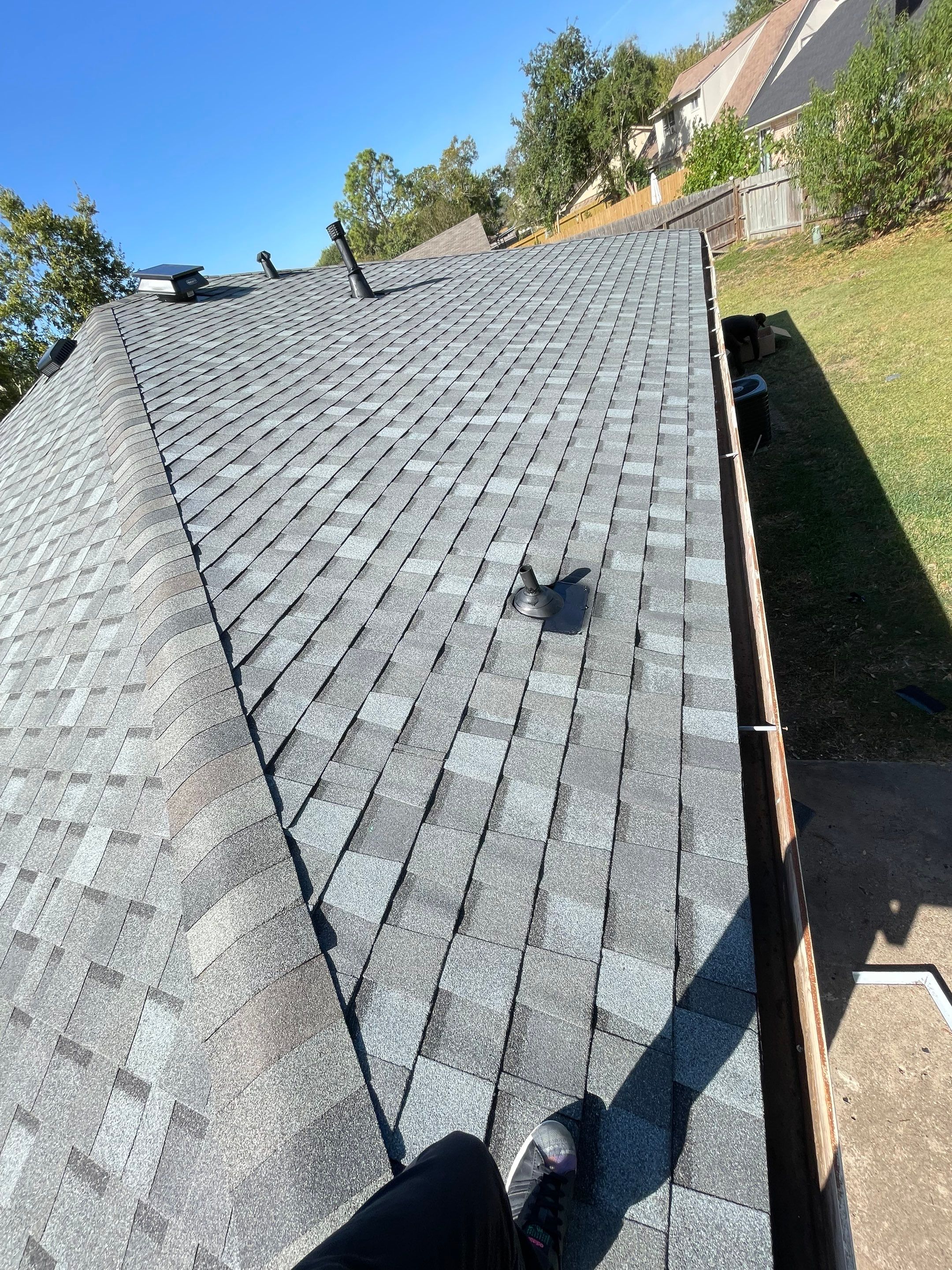 Residential Roofing Installation using Atlas Pinnacle® Pristine Pewter by CAP Roofing and Construction LLC