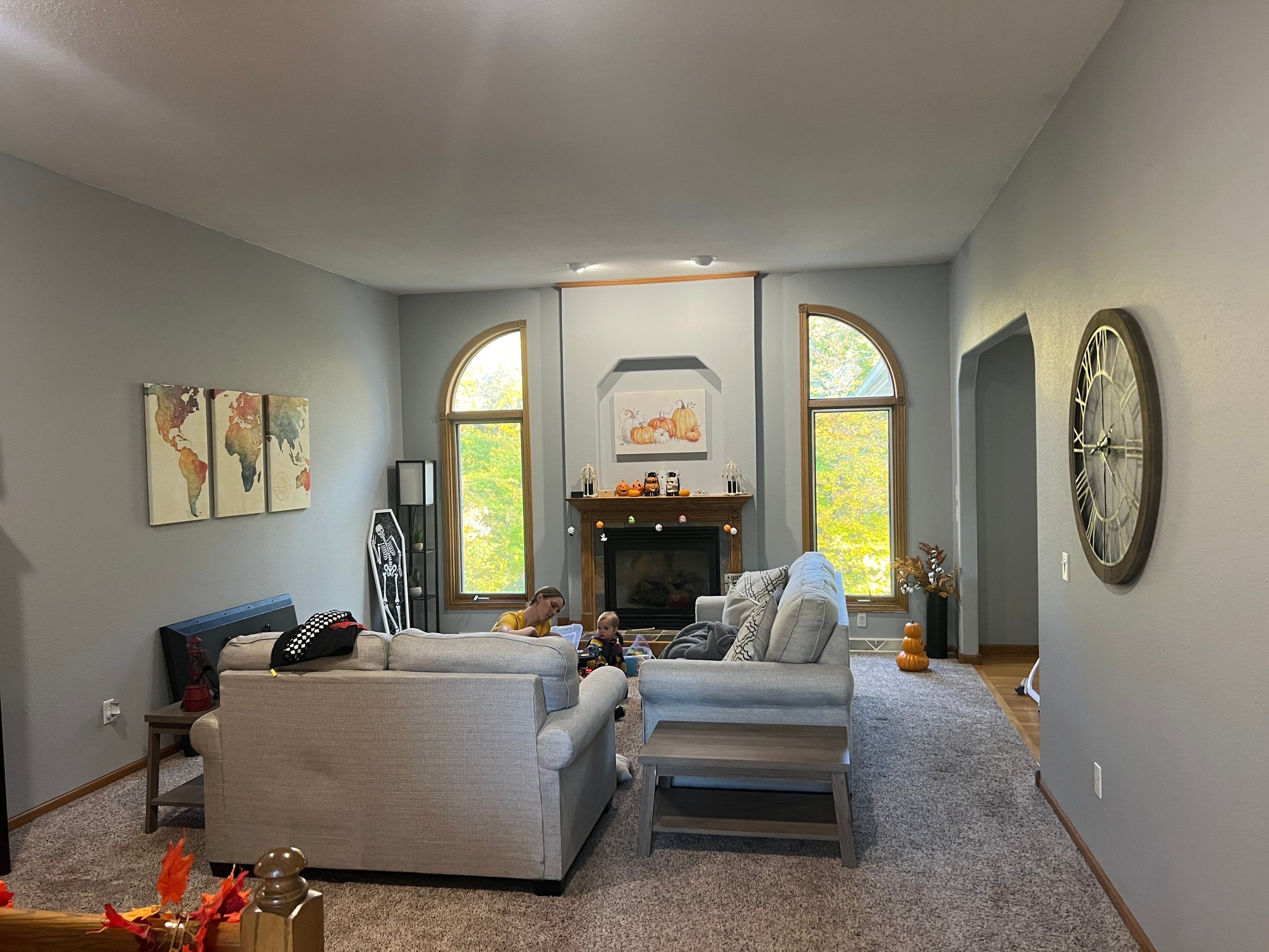 Peosta Main Floor Repaint by Grandview Painting