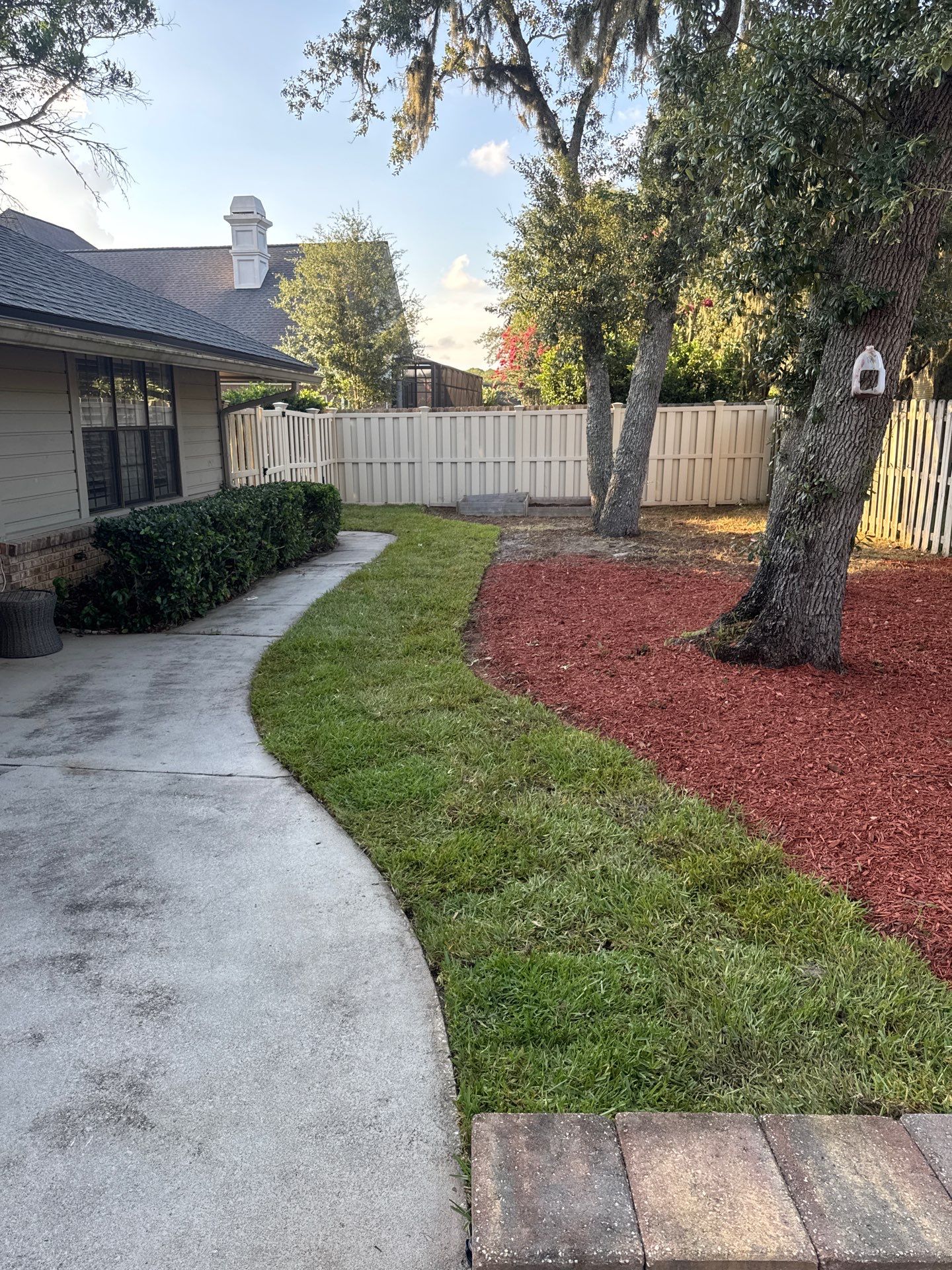 Deerwood Resident | Sod & Bed Design/Plant Installation by ProGreen Services