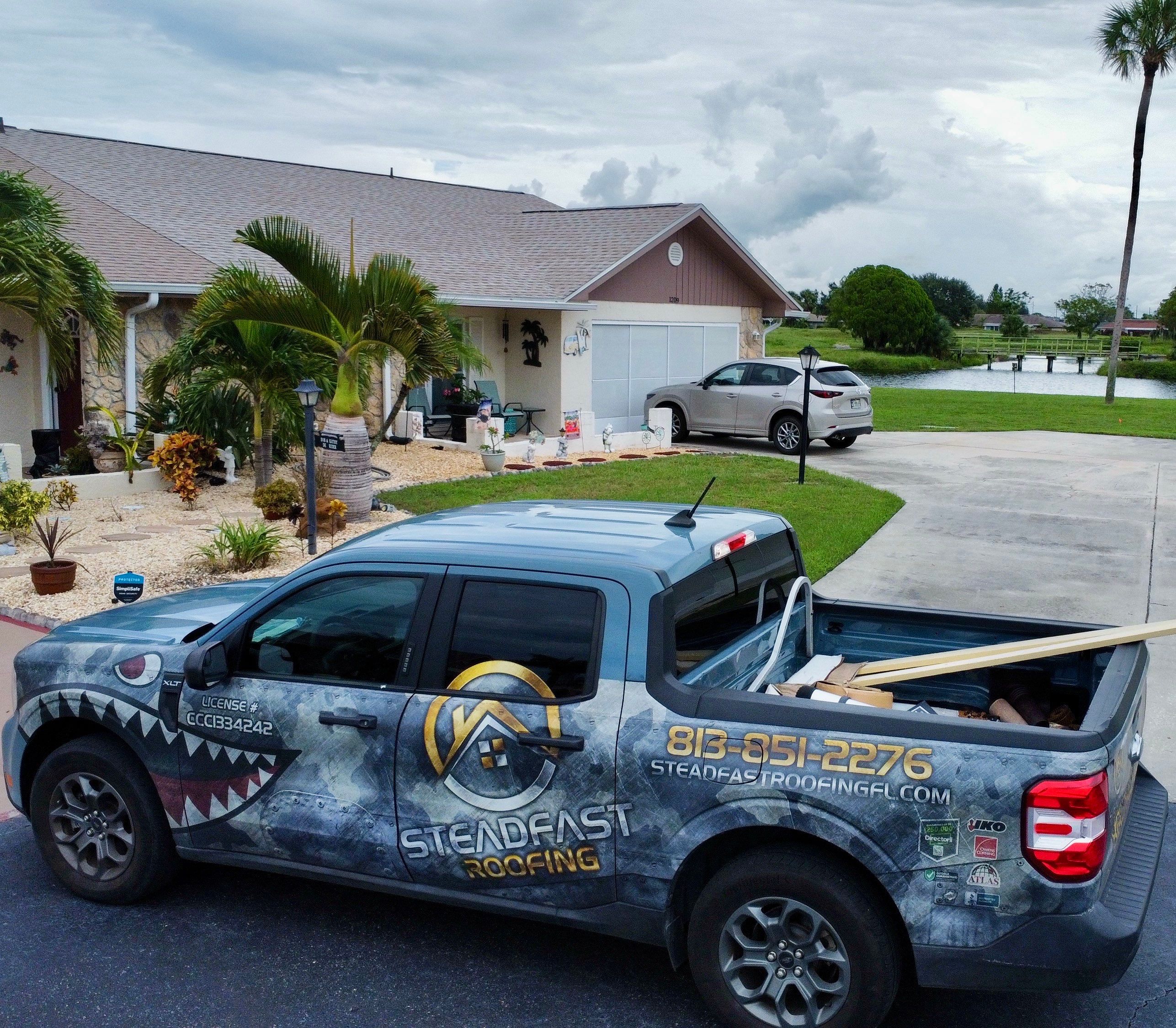 Roof Replacement in Sun City Center, Fl. by Steadfast Roofing