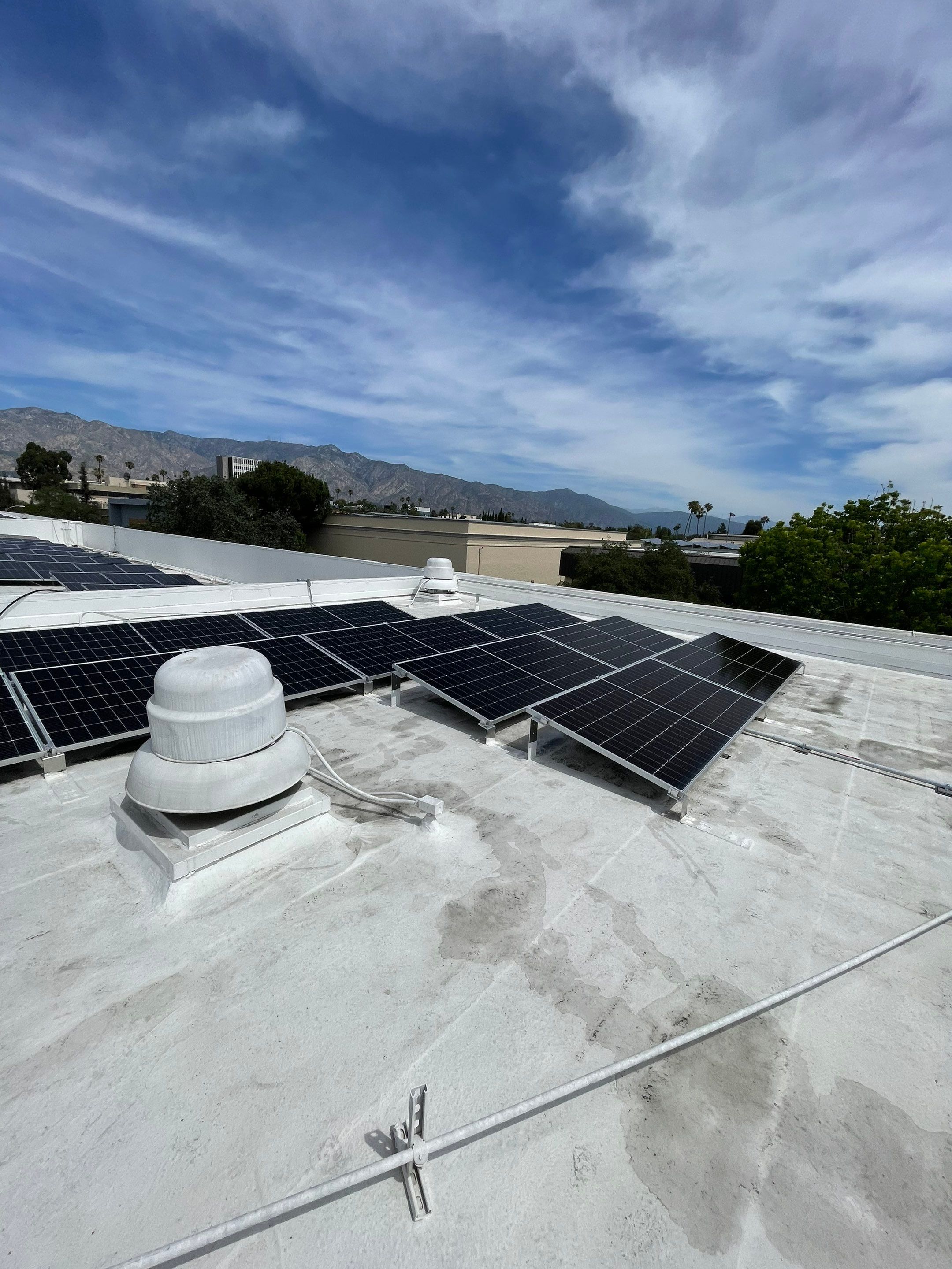 Commercial Solar Panel Cleaning by Palm Coast Solar Cleaning
