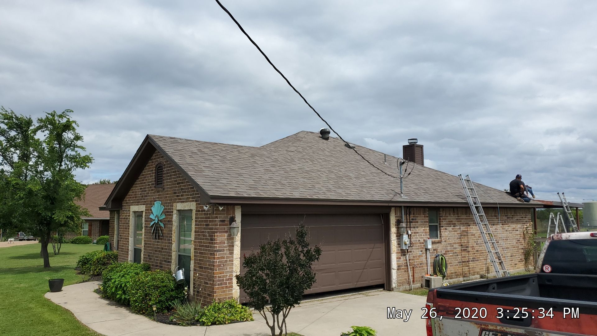 Residential Roofing Installation using ATLAS Pinnacle Pristine Shingles by Harvey Roofing & Construction