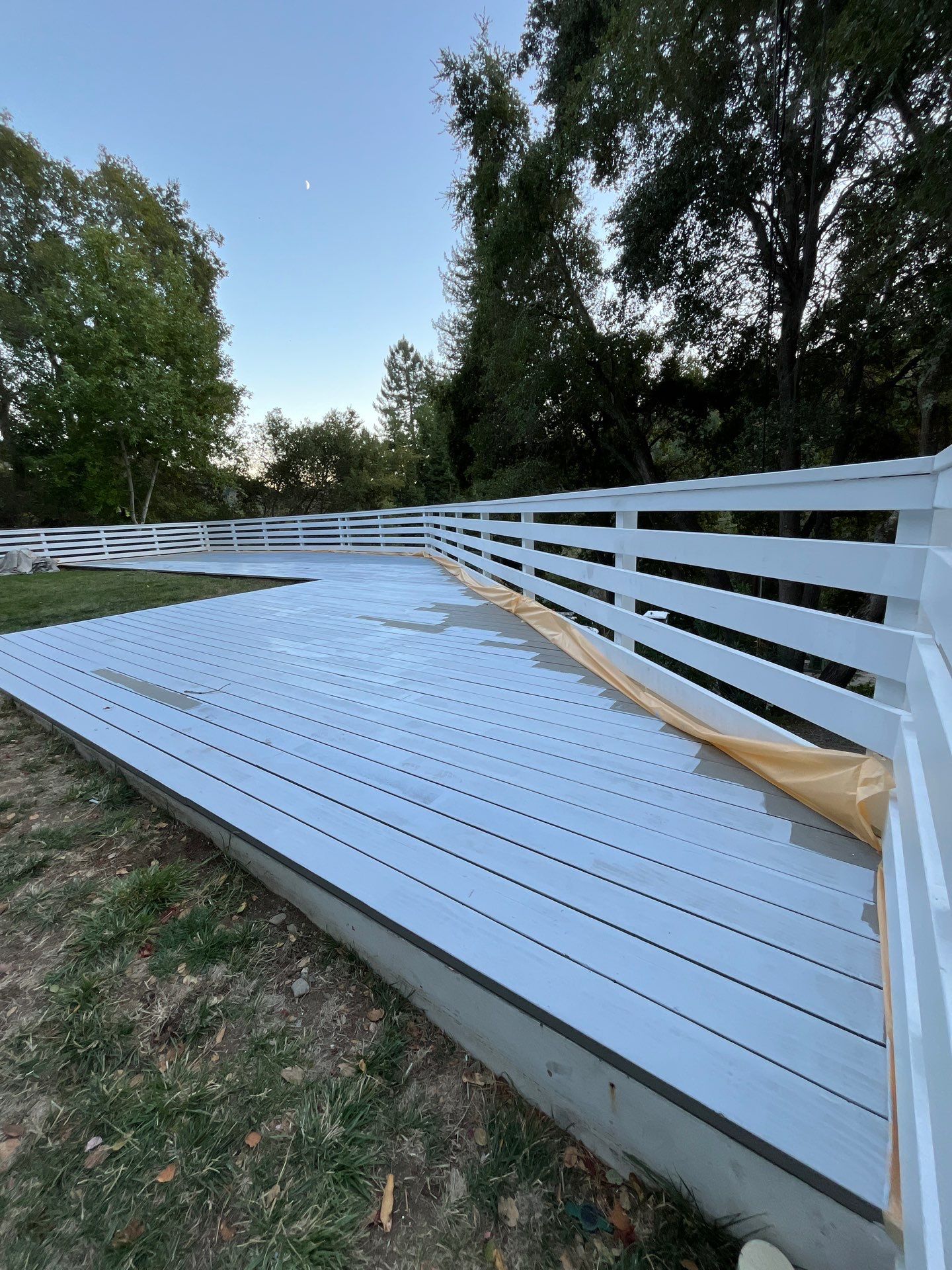 Deck Repaint using Sherwin-Williams by Herrera’s Bay Area Painting inc.