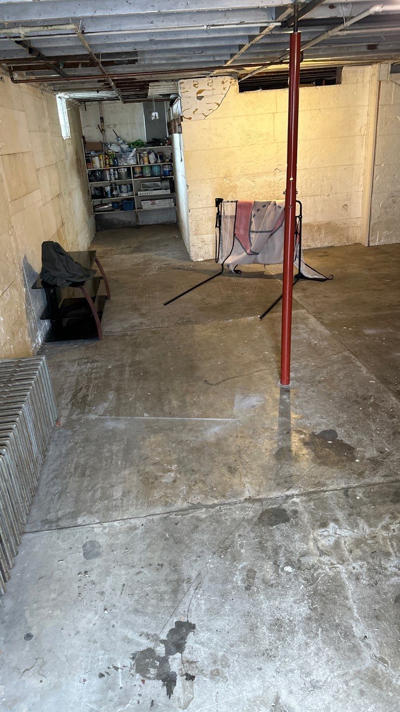 Gravel Basement Project in Leechburg by Floors in a Day, Inc