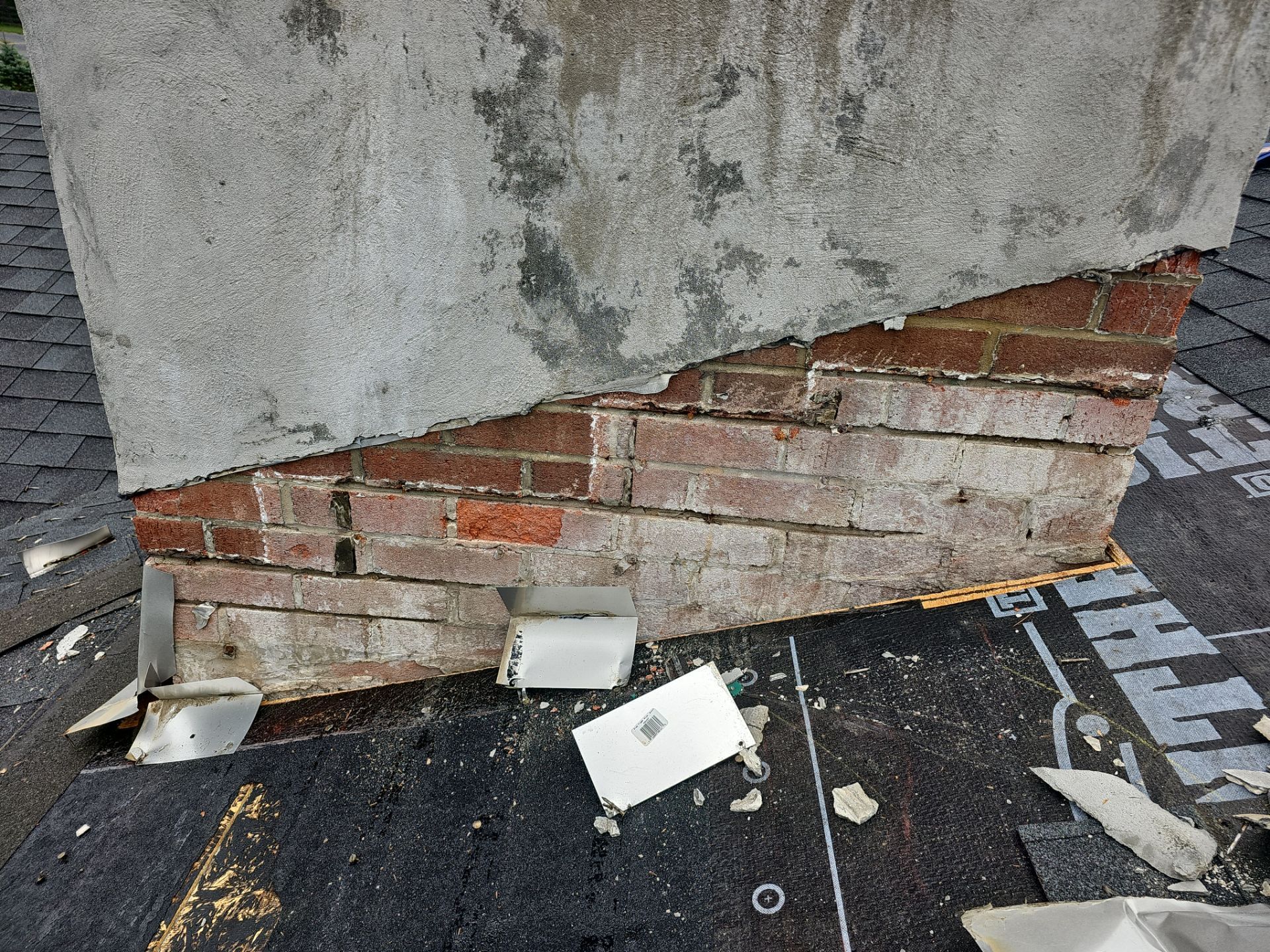Roof Repair - Chimney Flashing by Winchester Roofing