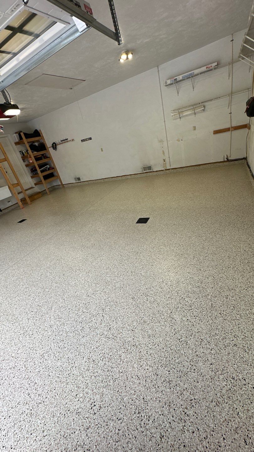 Garage Project in Weirton by Floors in a Day, Inc