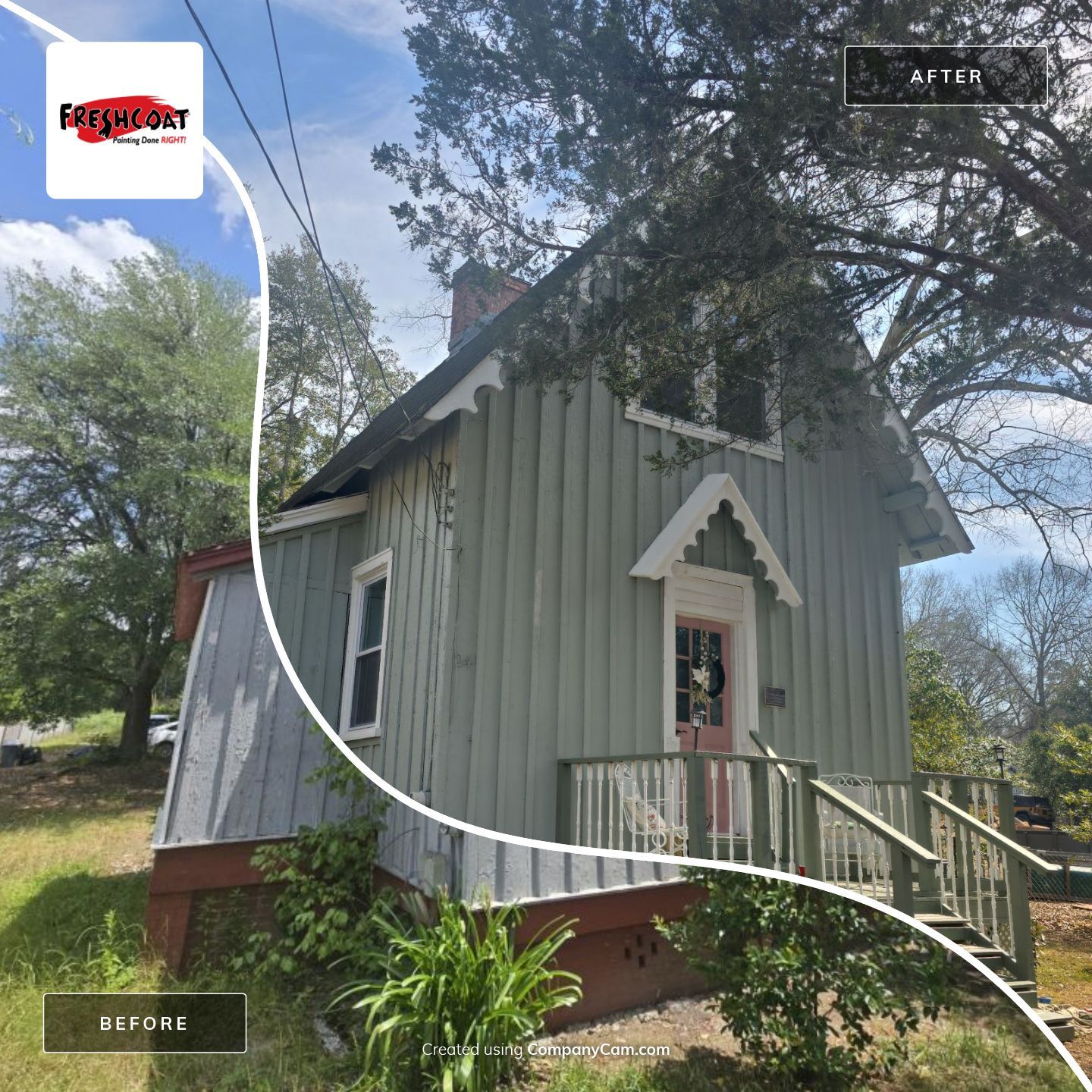 Exterior Refresh by Fresh Coat Painters of Augusta