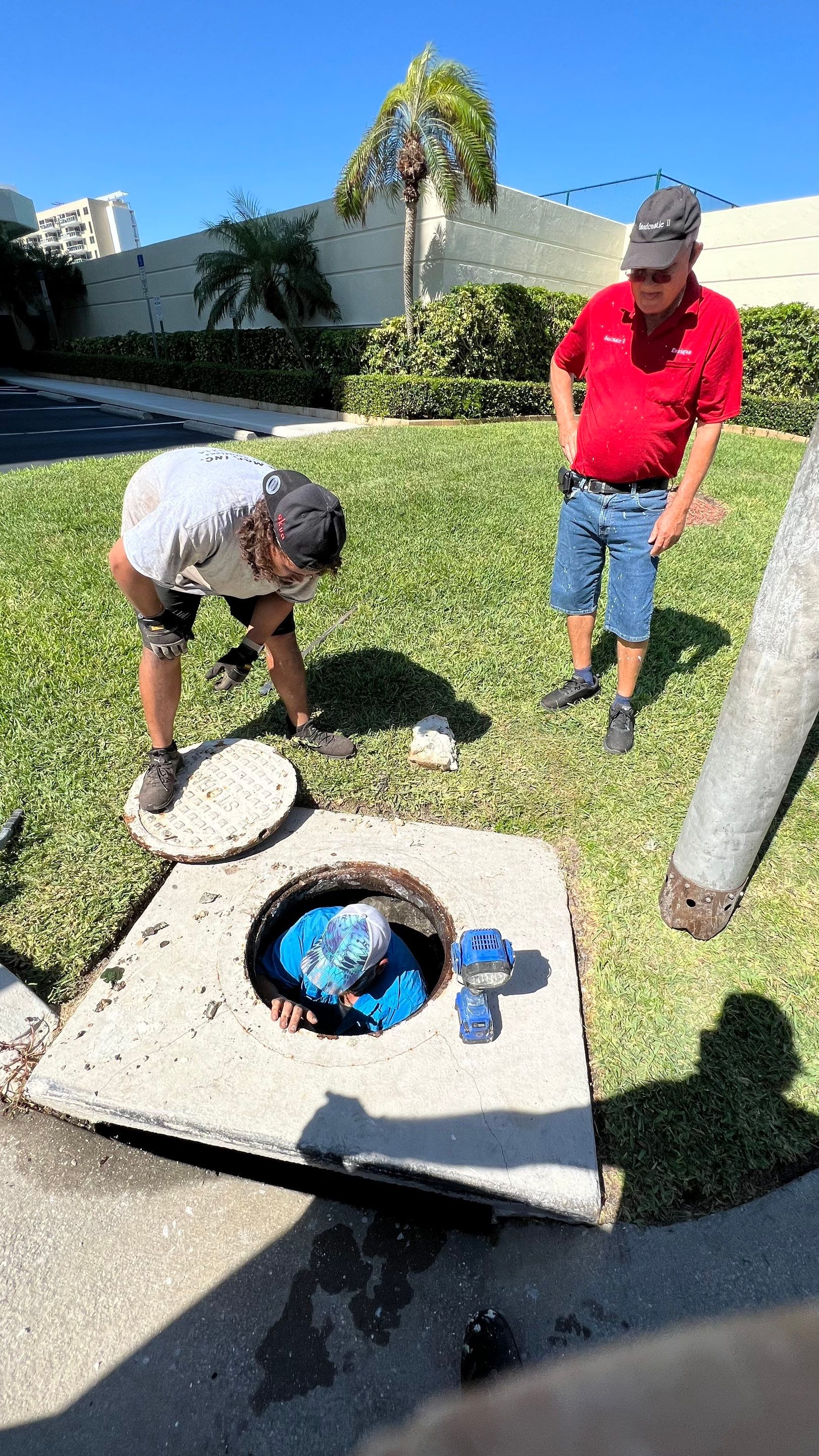Condo Storm Water System Cleaning and Maintenance by APS Power & Water