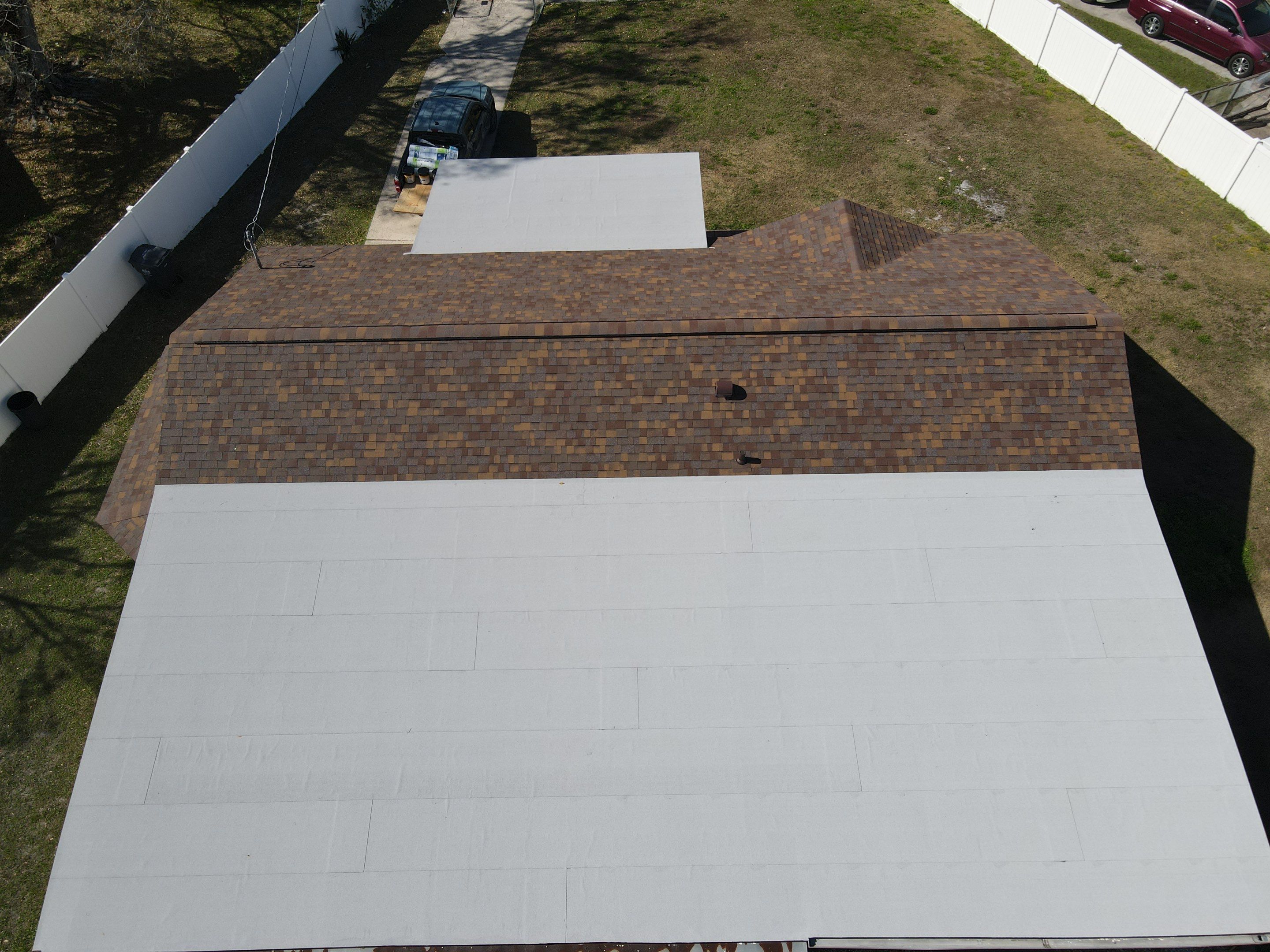 Roof Replacement in Ruskin FL. by Steadfast Roofing 
