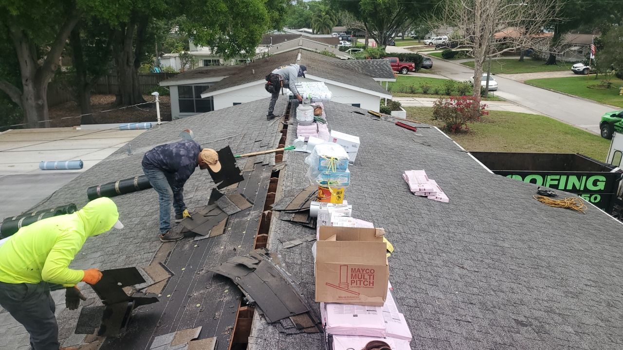 Project in St. Petersburg 33710 by Mitchell Roofing Company LLC