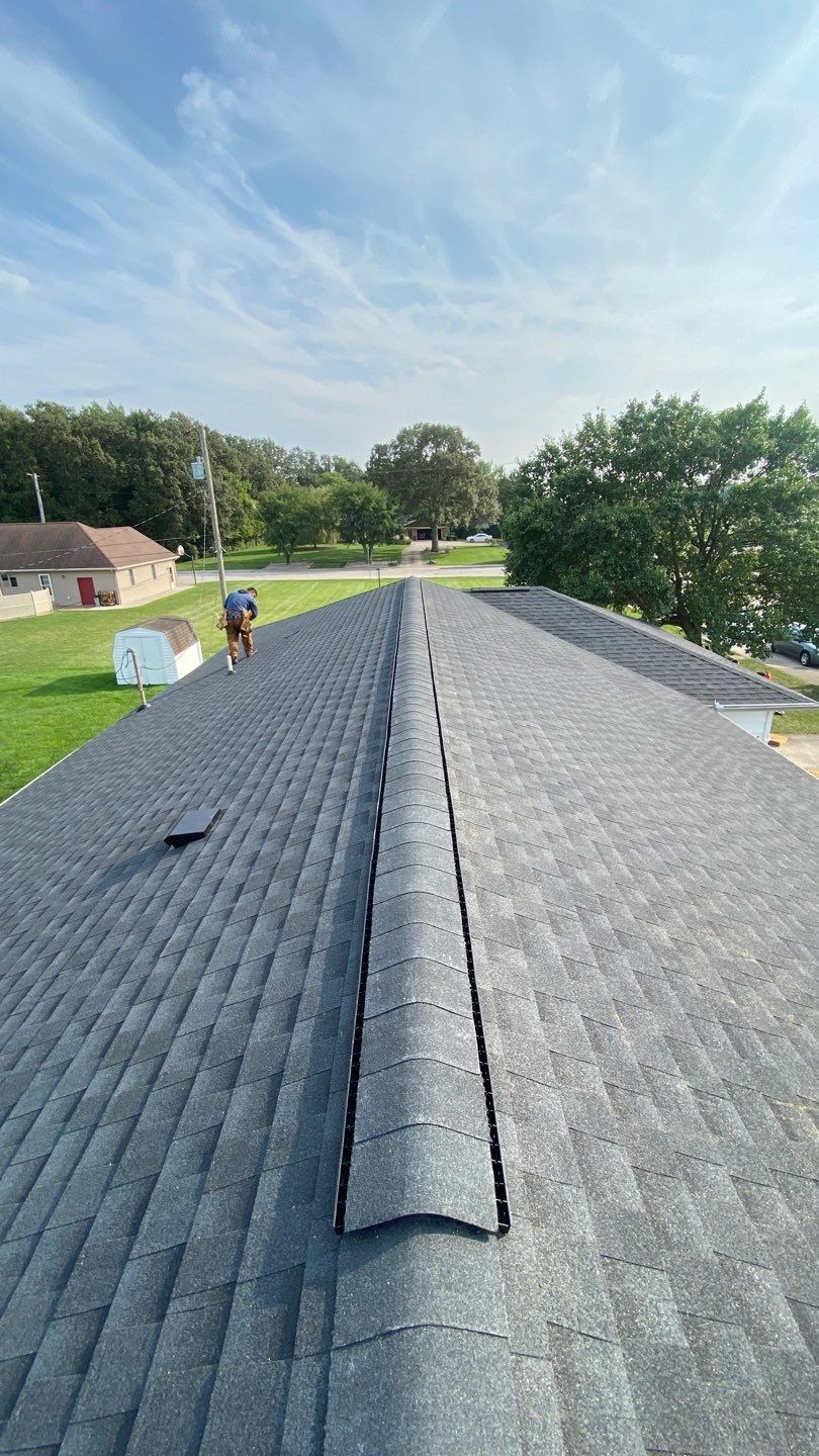 Residential Roofing Installation using GAF Timberline HDZ Charcoal by Nitro Roofing and Construction