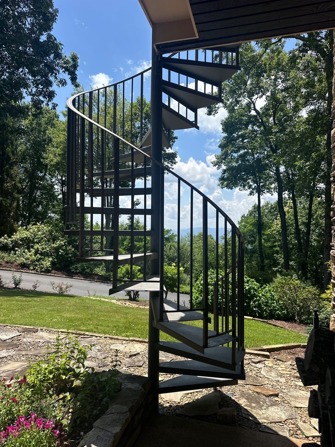 Refinishing Metal Railings and Spiral Staircase for Traveler’s Rest Estate by Painter1